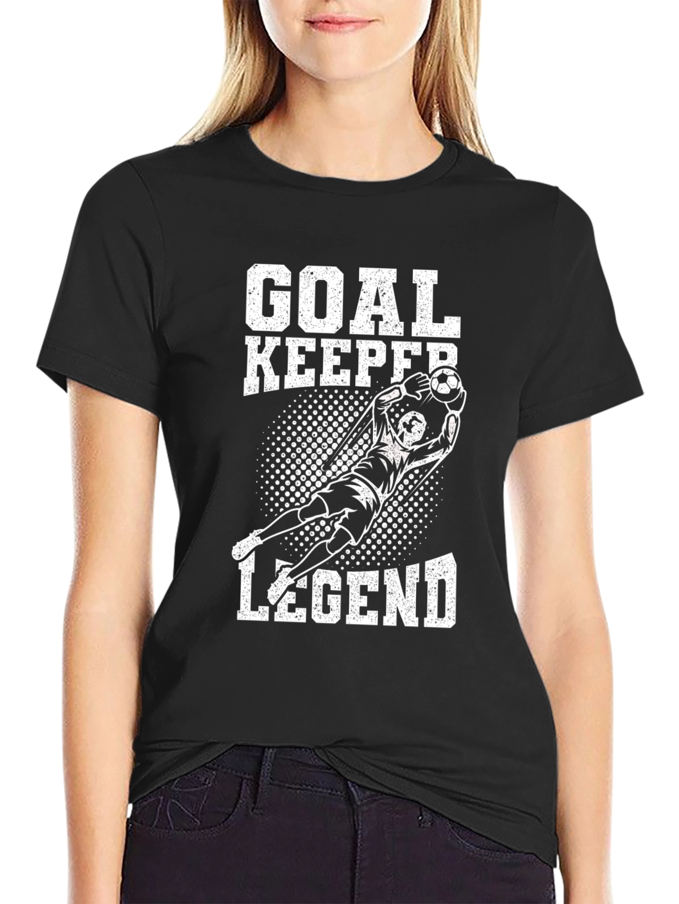 Goal Keeper Legend T-Shirt - Black