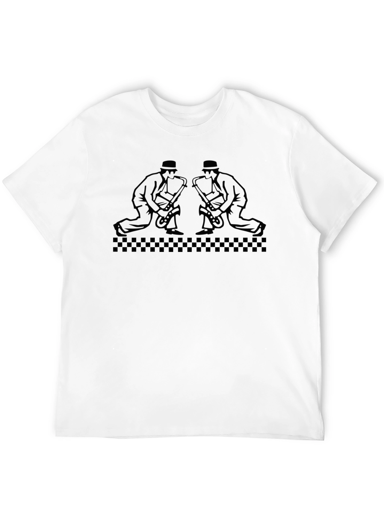 Sax Men Tee - Black Stylish Urban T-Shirt