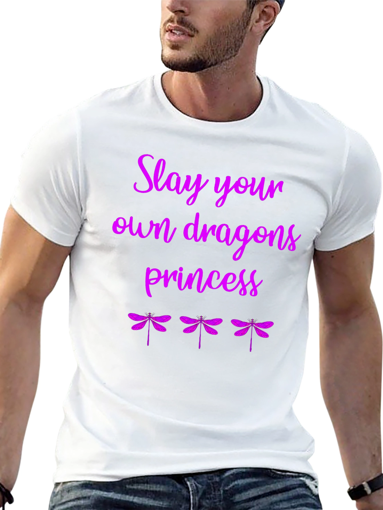 Slay Your Dragons Princess Graphic Tee