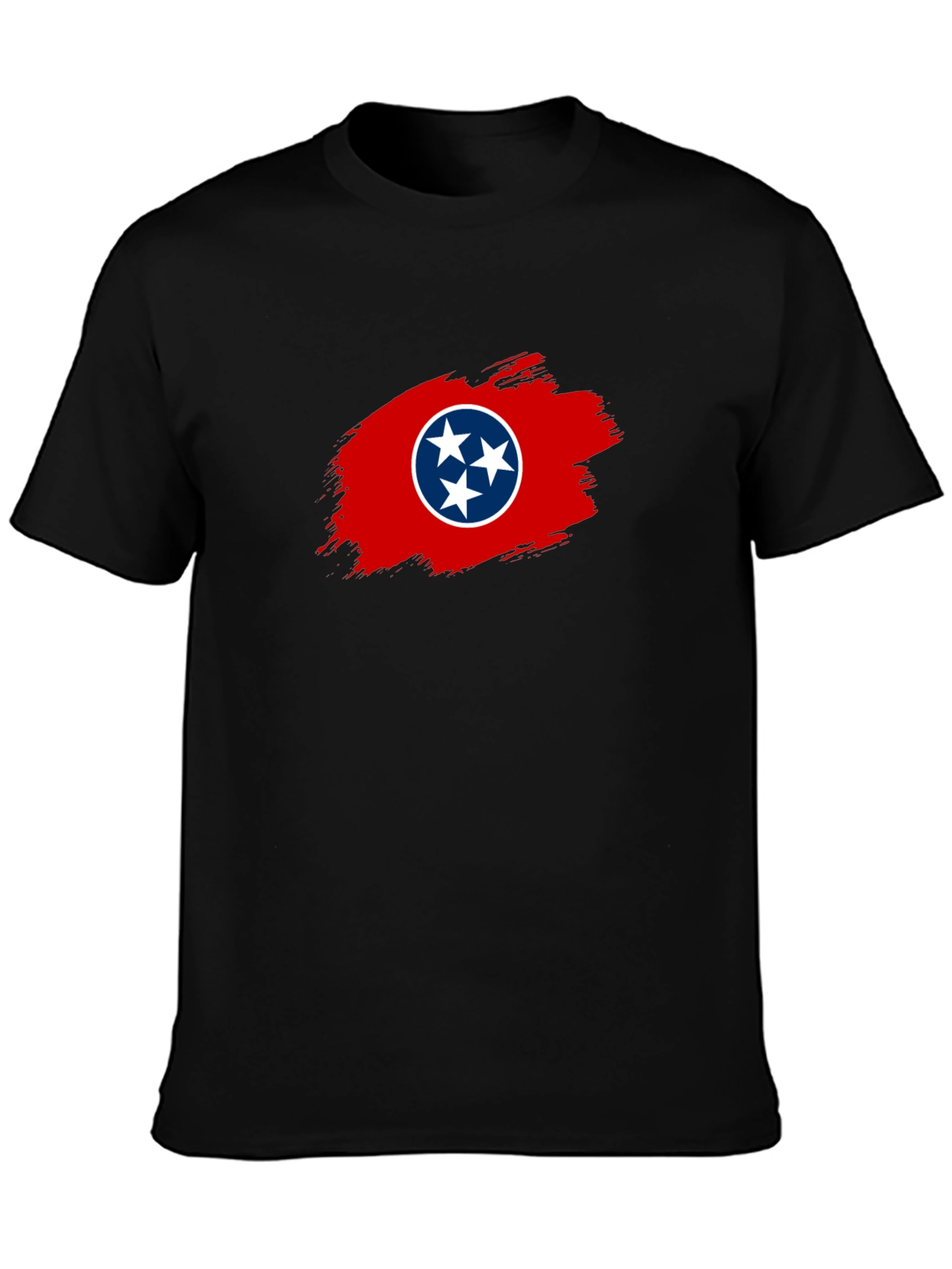 Tennessee Flag Graphic T-Shirt - Black