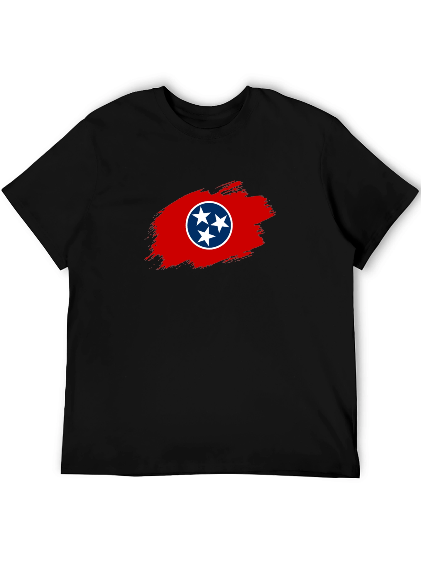 Tennessee Flag Graphic T-Shirt - Black
