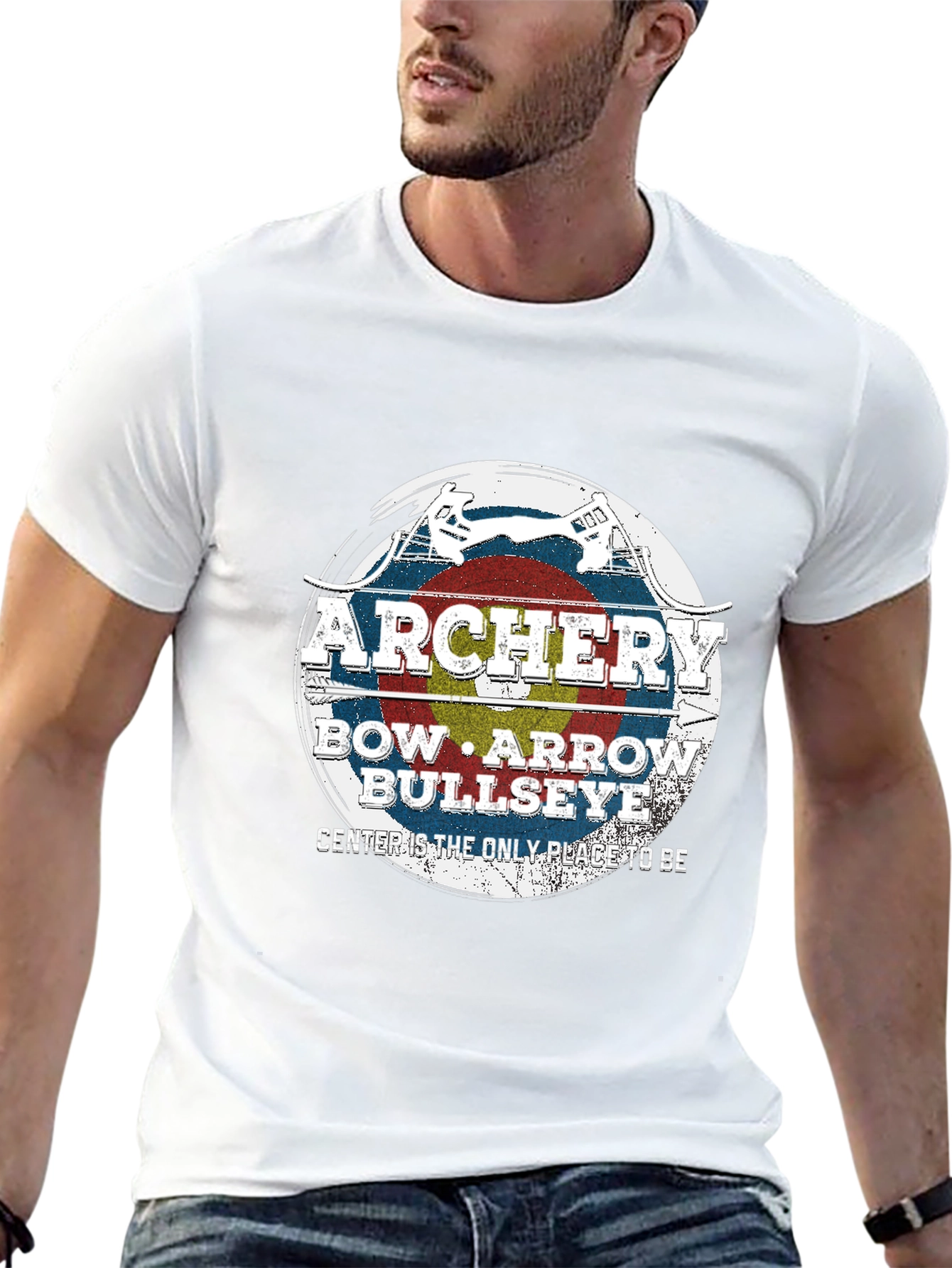 Archery Bow Arrow Bullseye T-Shirt