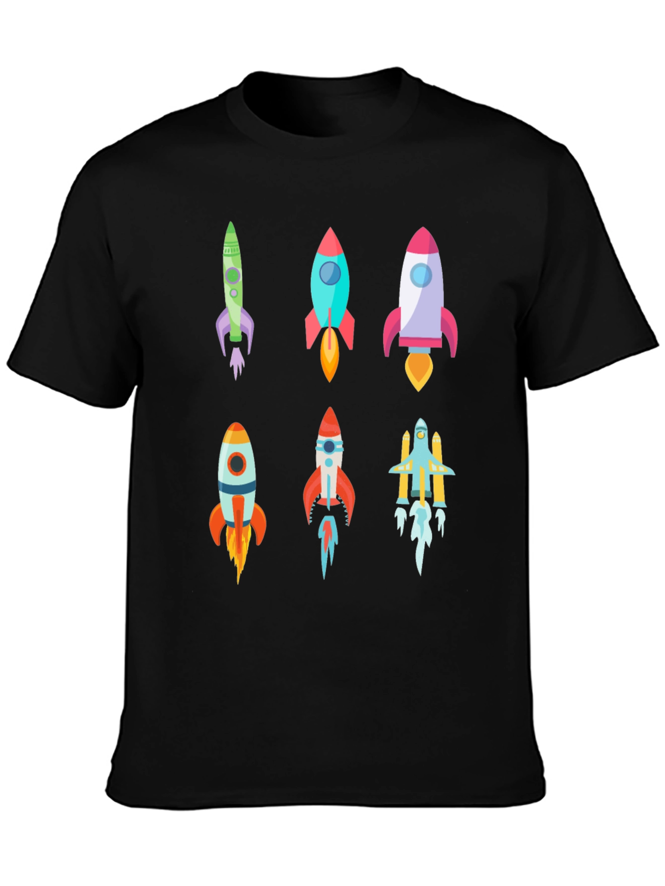 Rocket Launch T-Shirt - Space Adventure Tee