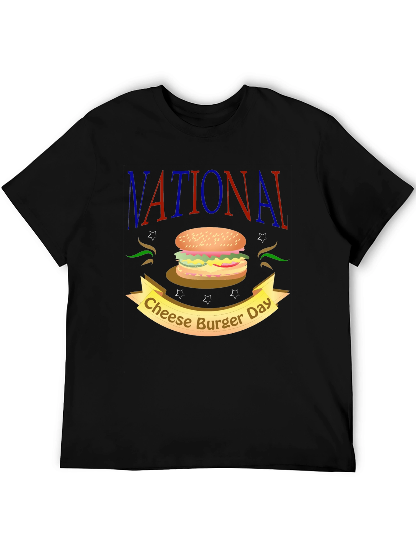 National Cheeseburger Day T-Shirt - Foodie Tee