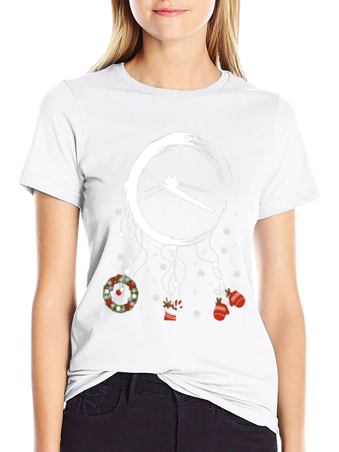 Christmas Star Wars X-Wing Fighter T-Shirt