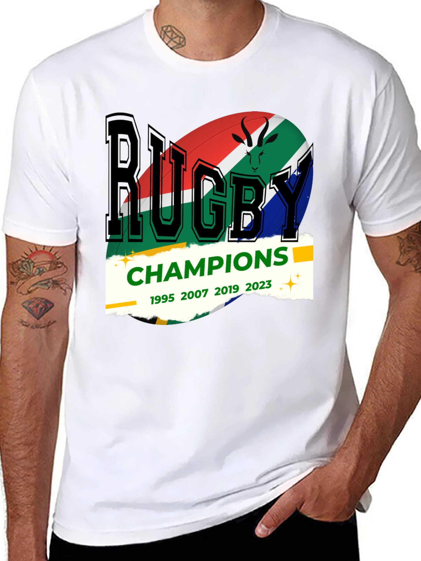 Rugby Champions T-Shirt - South Africa