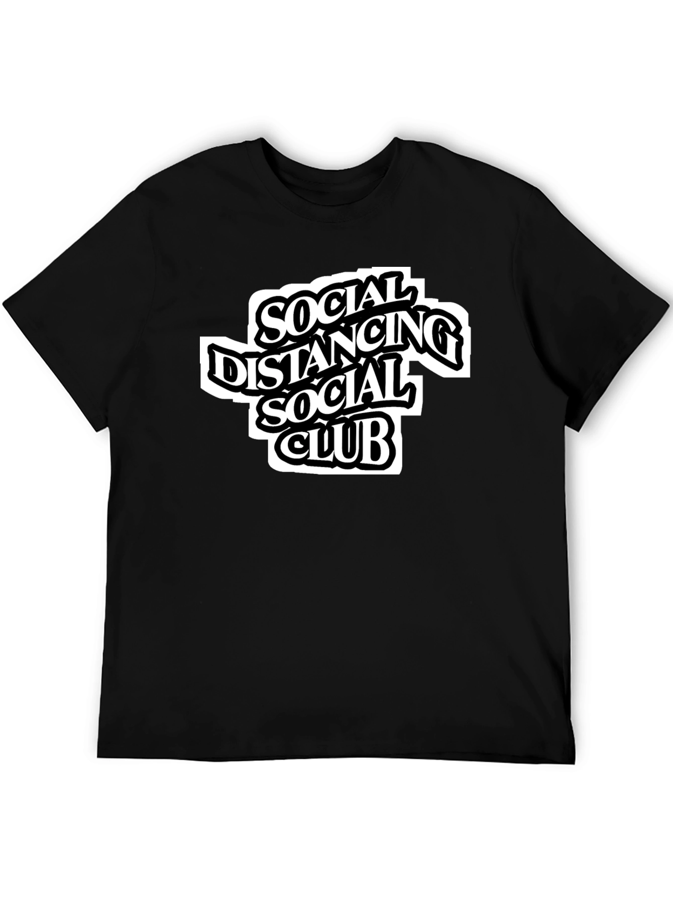 Social Distancing Club Graphic Tee