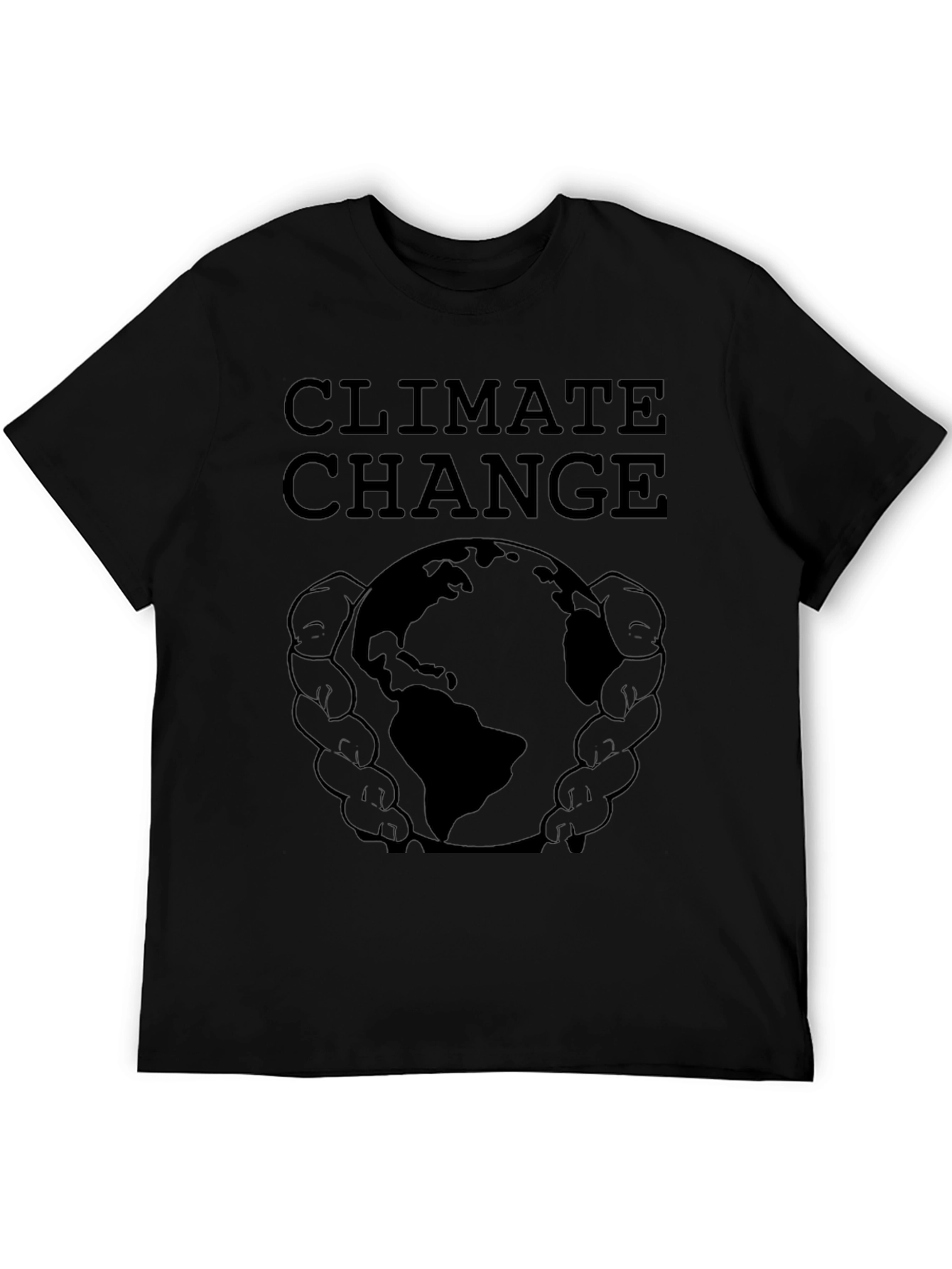 Climate Change Earth Graphic T-Shirt