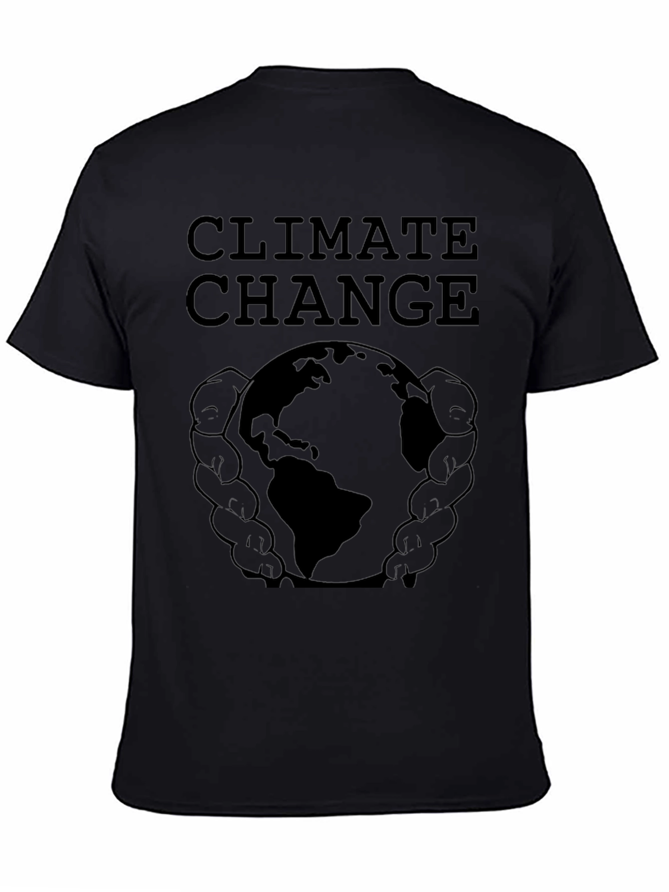 Climate Change Earth Graphic T-Shirt