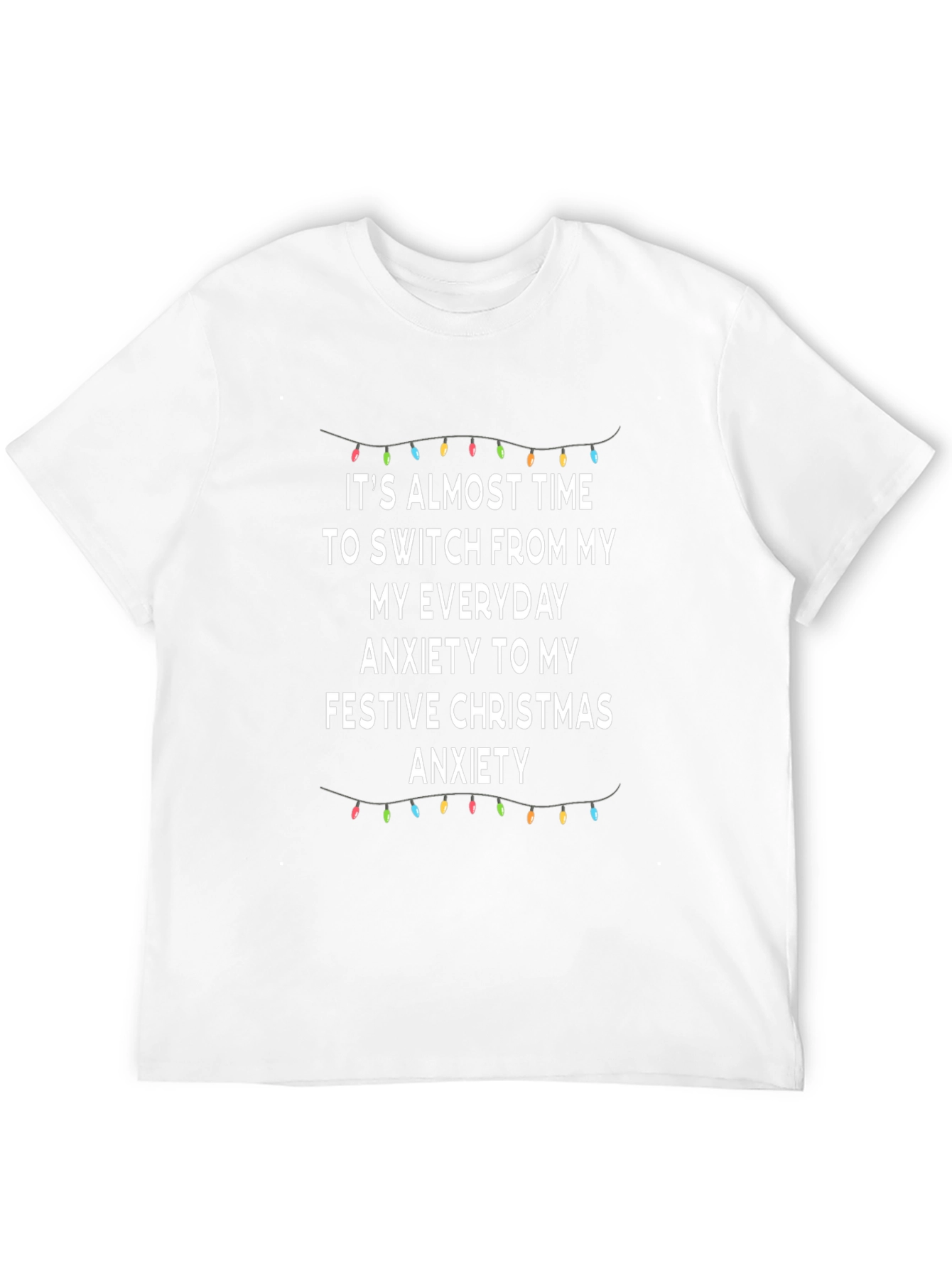 Festive Christmas Anxiety T-Shirt