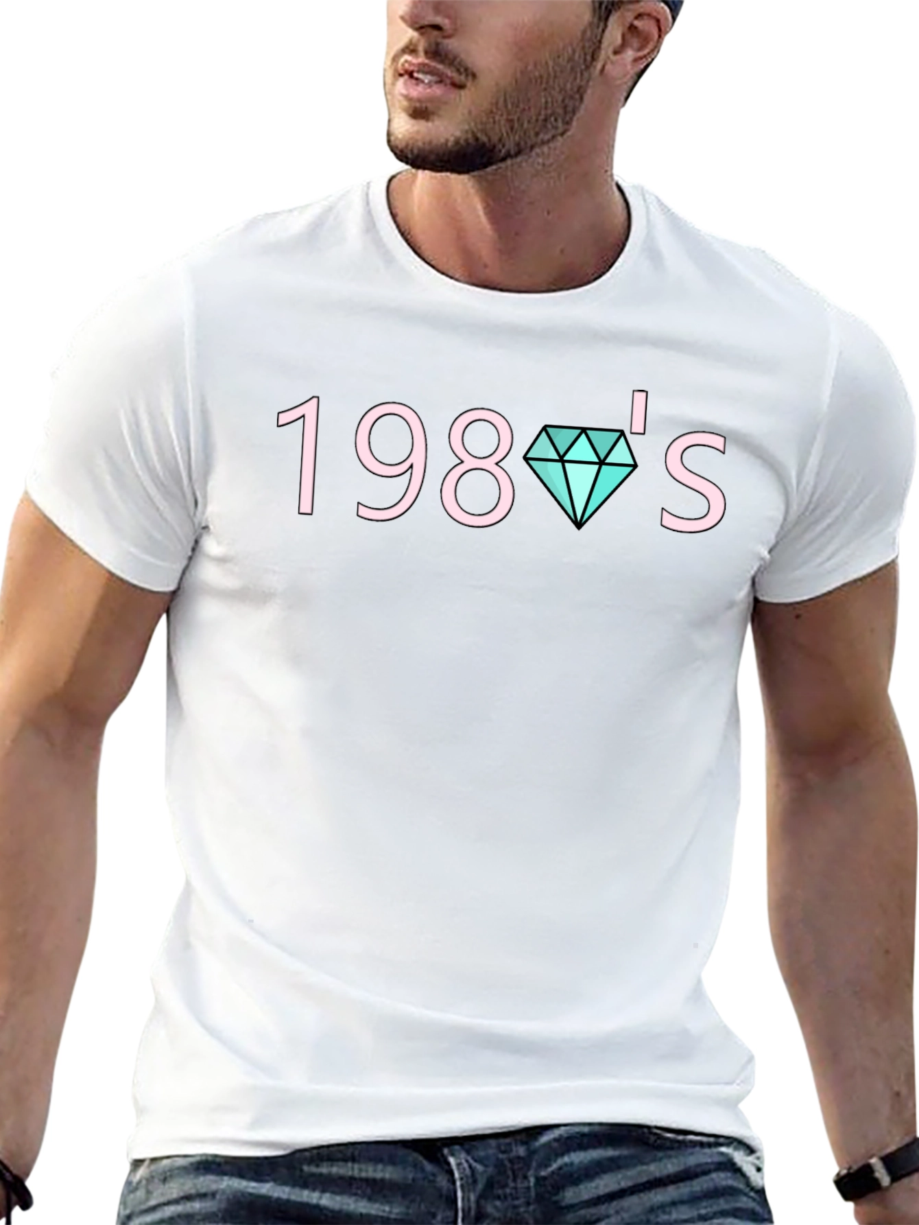 Retro 1980s Diamond Tee