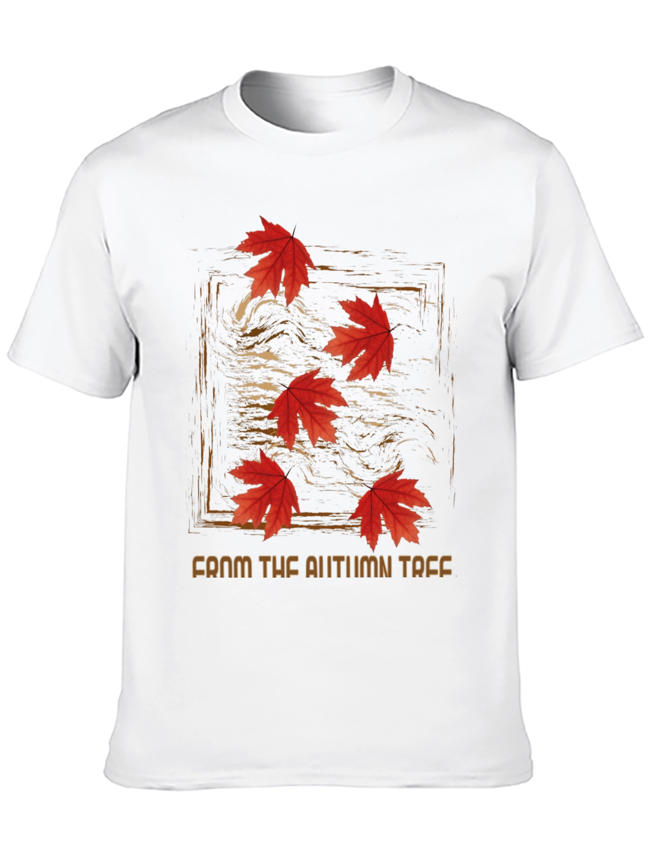 Autumn Leaves Graphic Tee - From The Autumn Tree