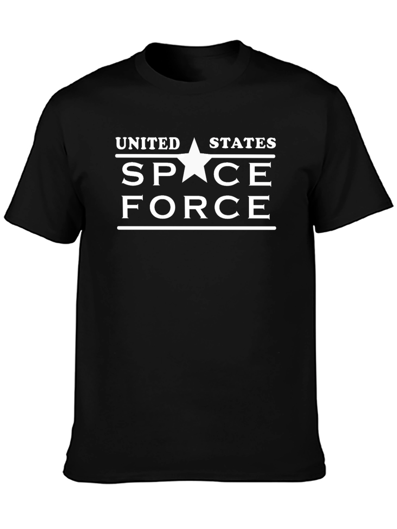 United States Space Force Graphic T-Shirt - Black