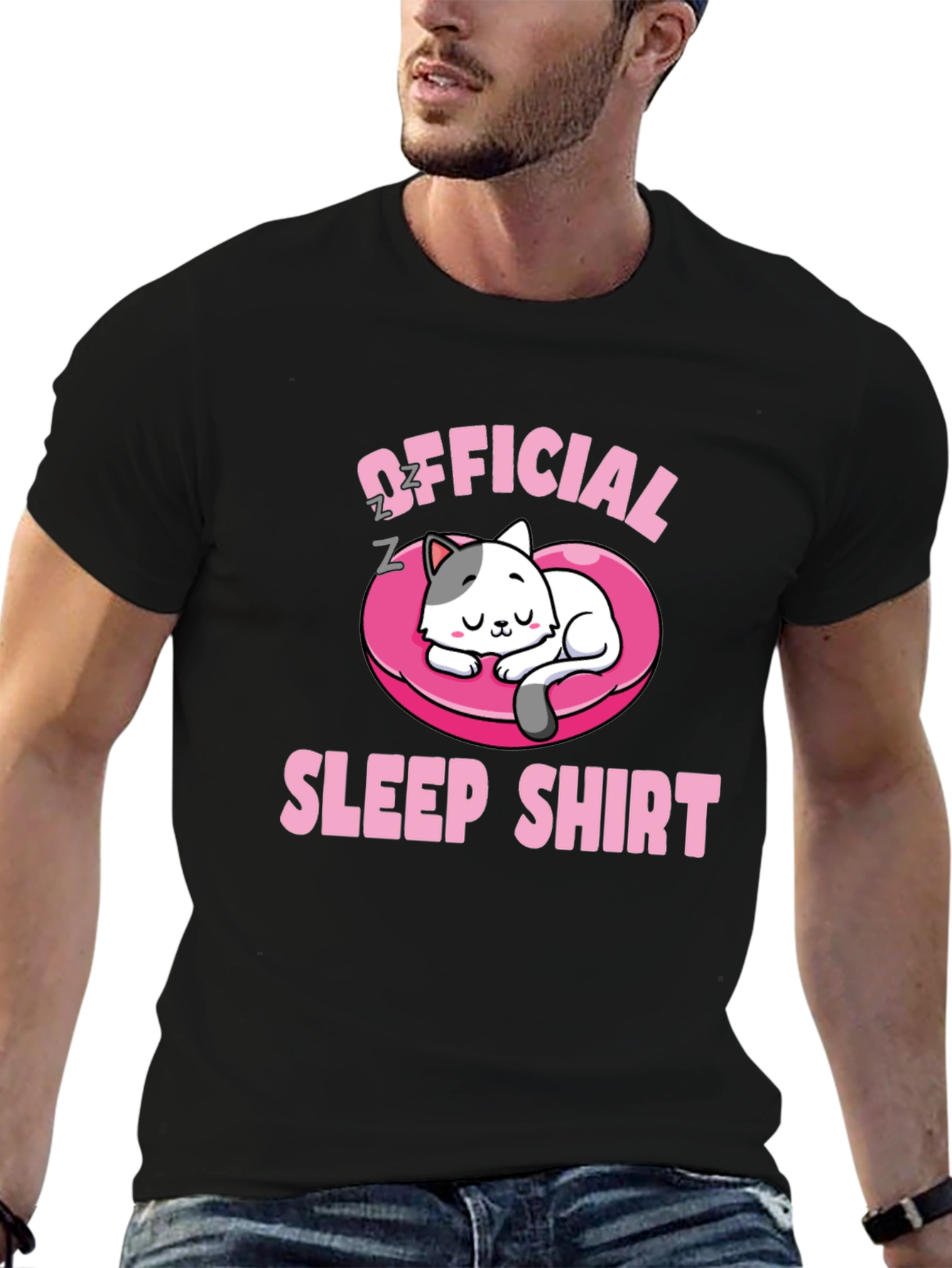 Official Sleep Shirt - Cat Lovers Tee