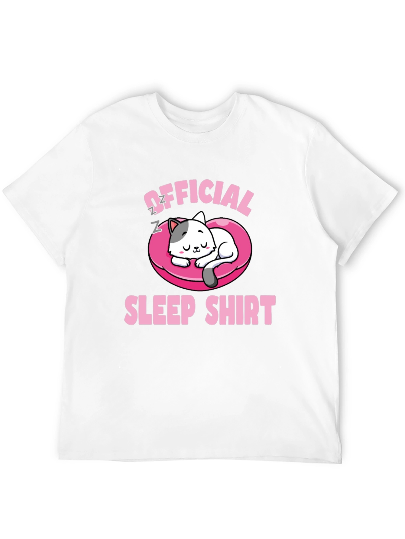 Official Sleep Shirt - Cat Lovers Tee