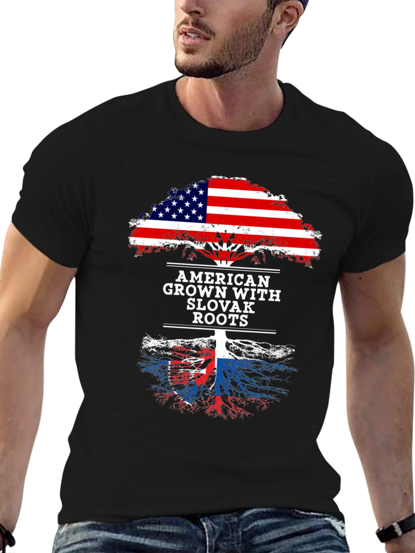 American Slovak Roots T-Shirt