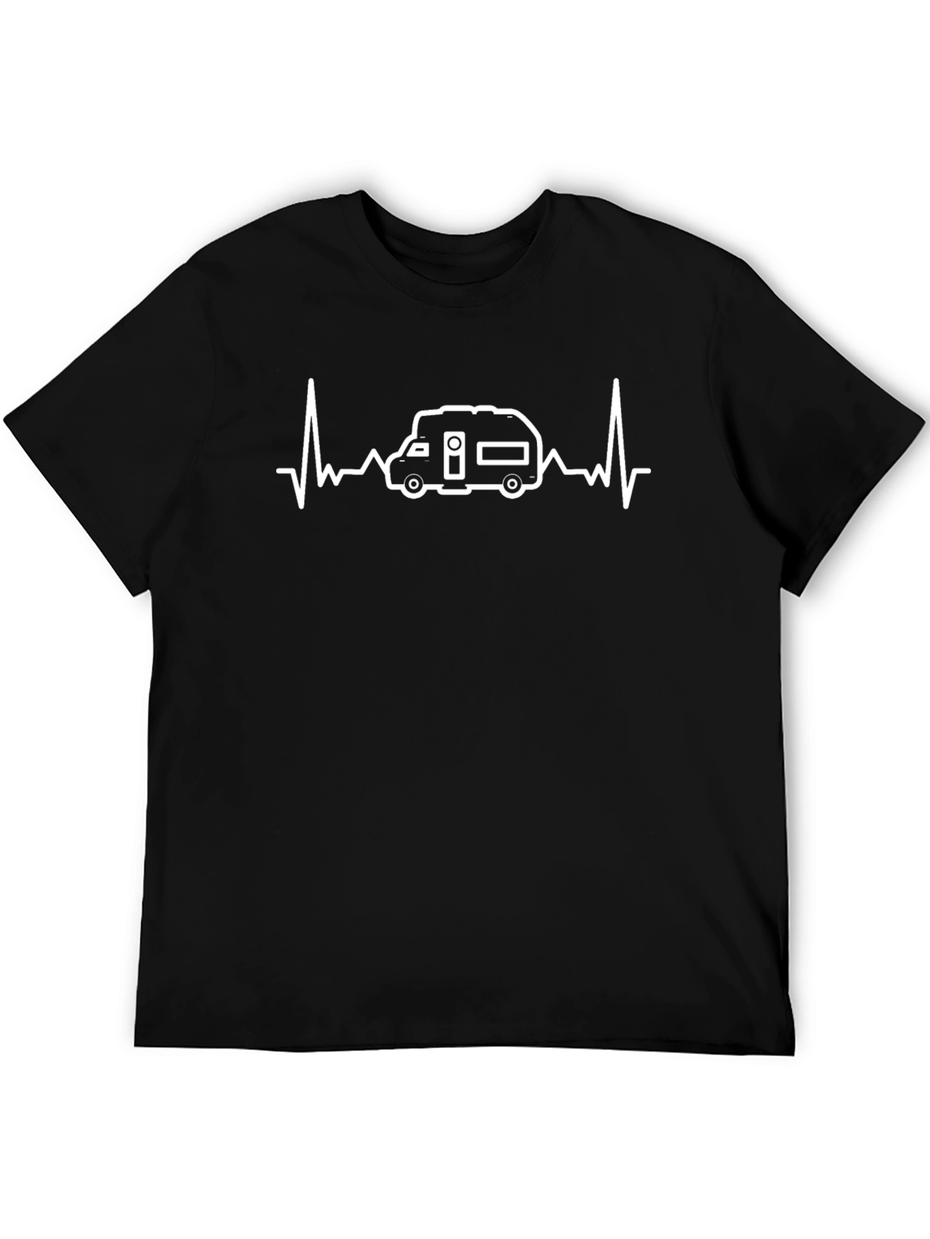 RV Heartbeat T-Shirt - Camping Life