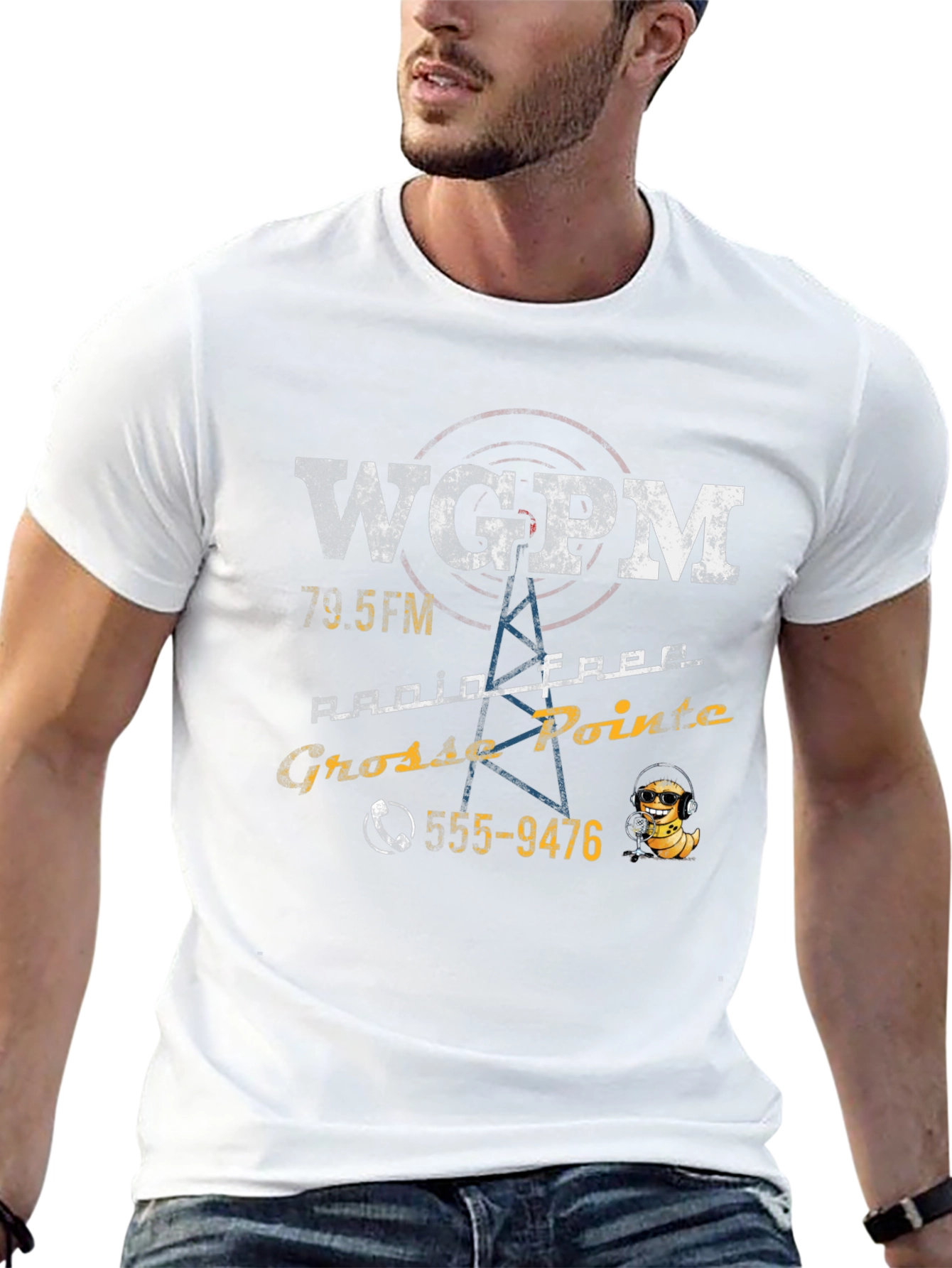 WGPM 79.5 FM Radio Free Grosse Pointe T-Shirt