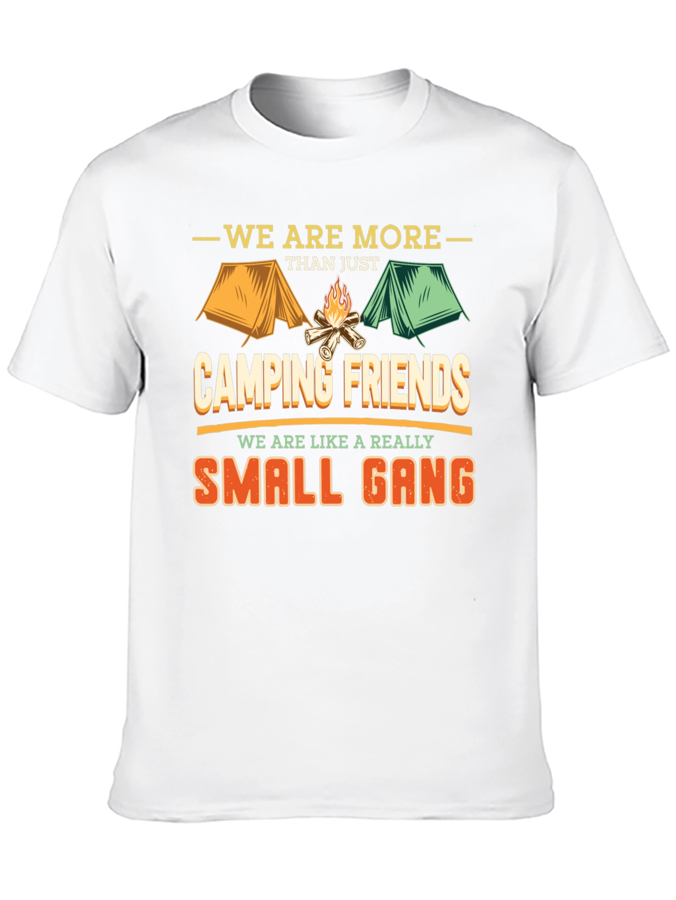 Camping Friends T-Shirt - Small Gang
