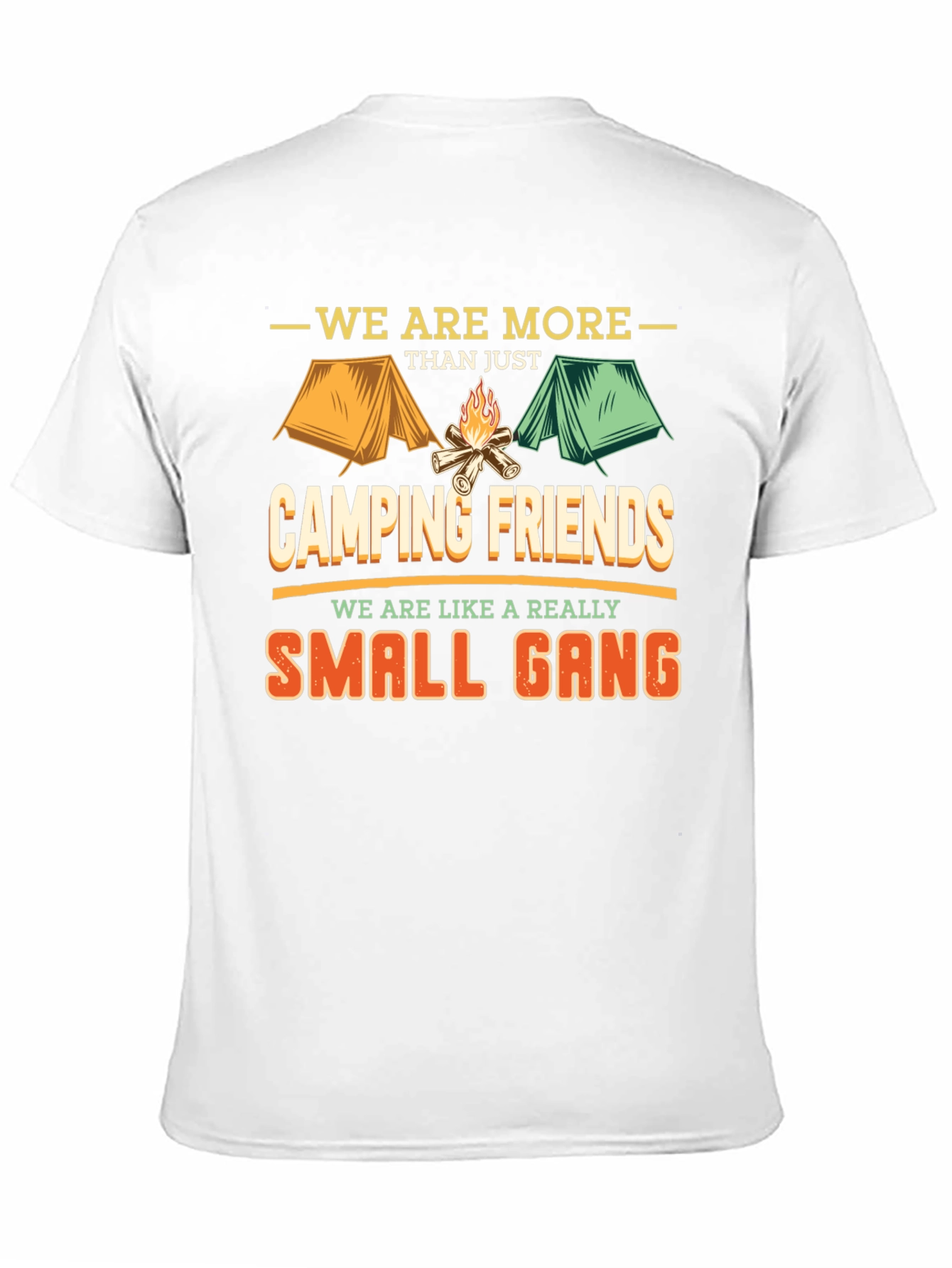 Camping Friends T-Shirt - Small Gang