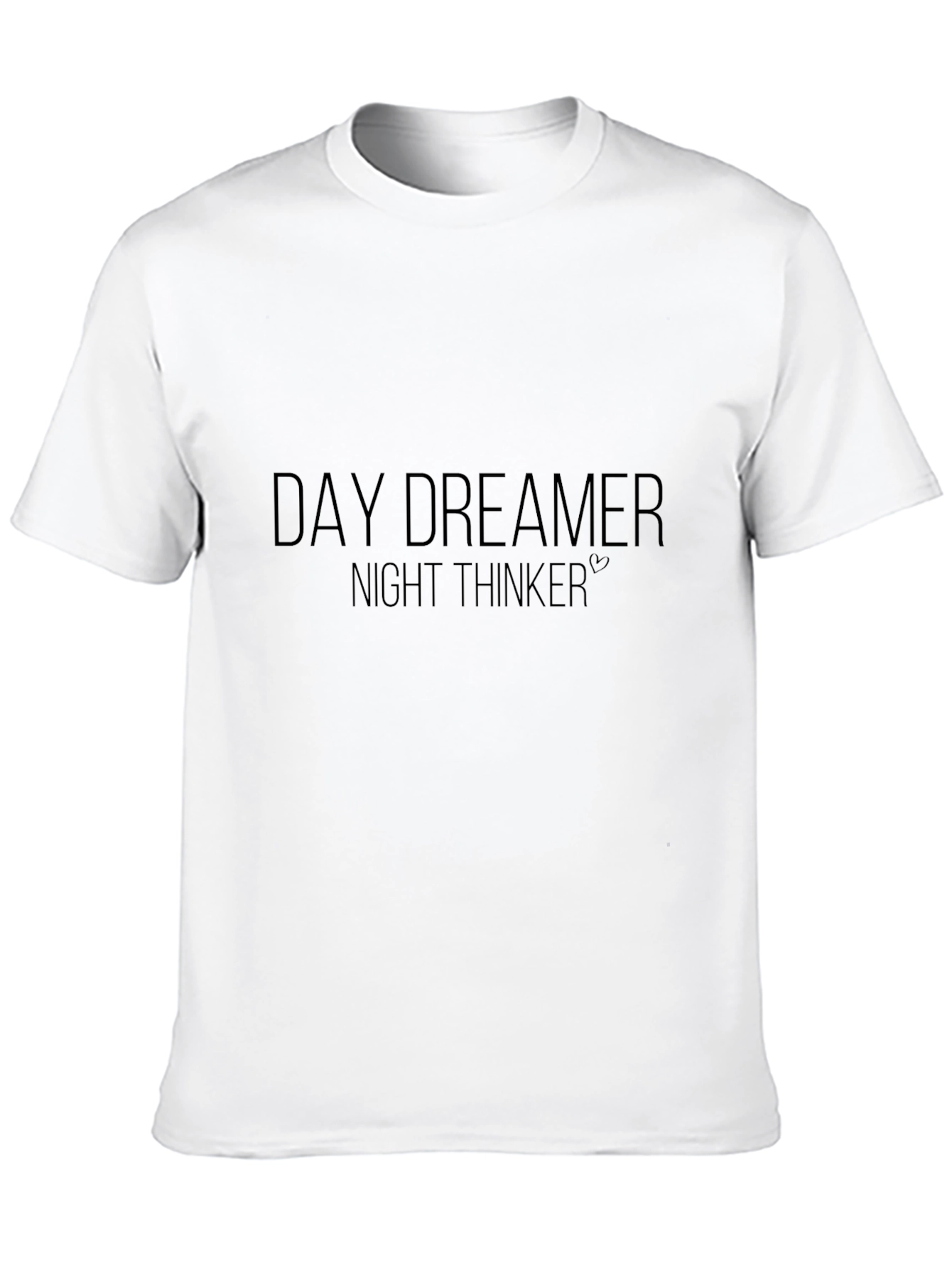 Daydreamer Night Thinker Black T-Shirt