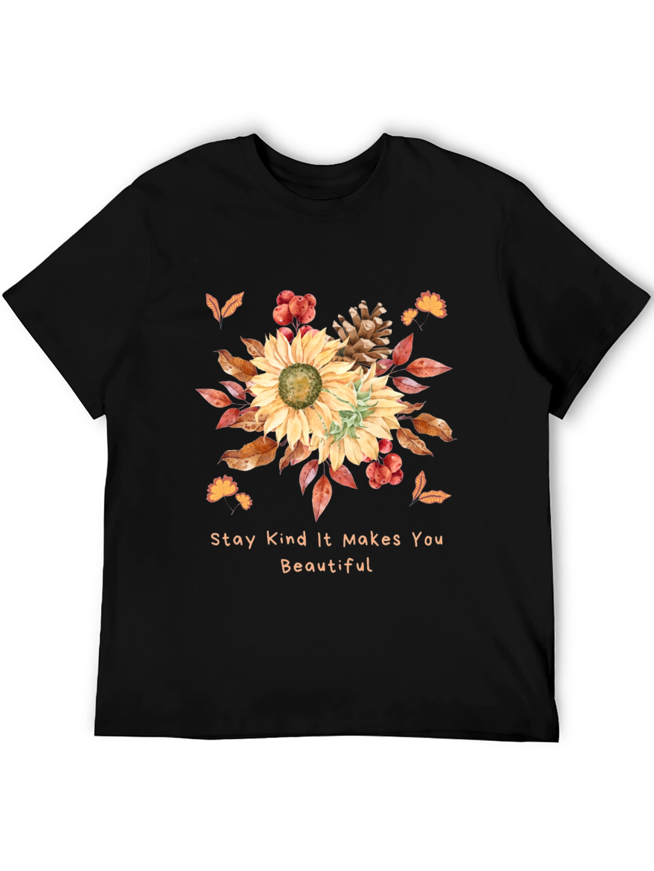 Kindness Sunflower Graphic Tee