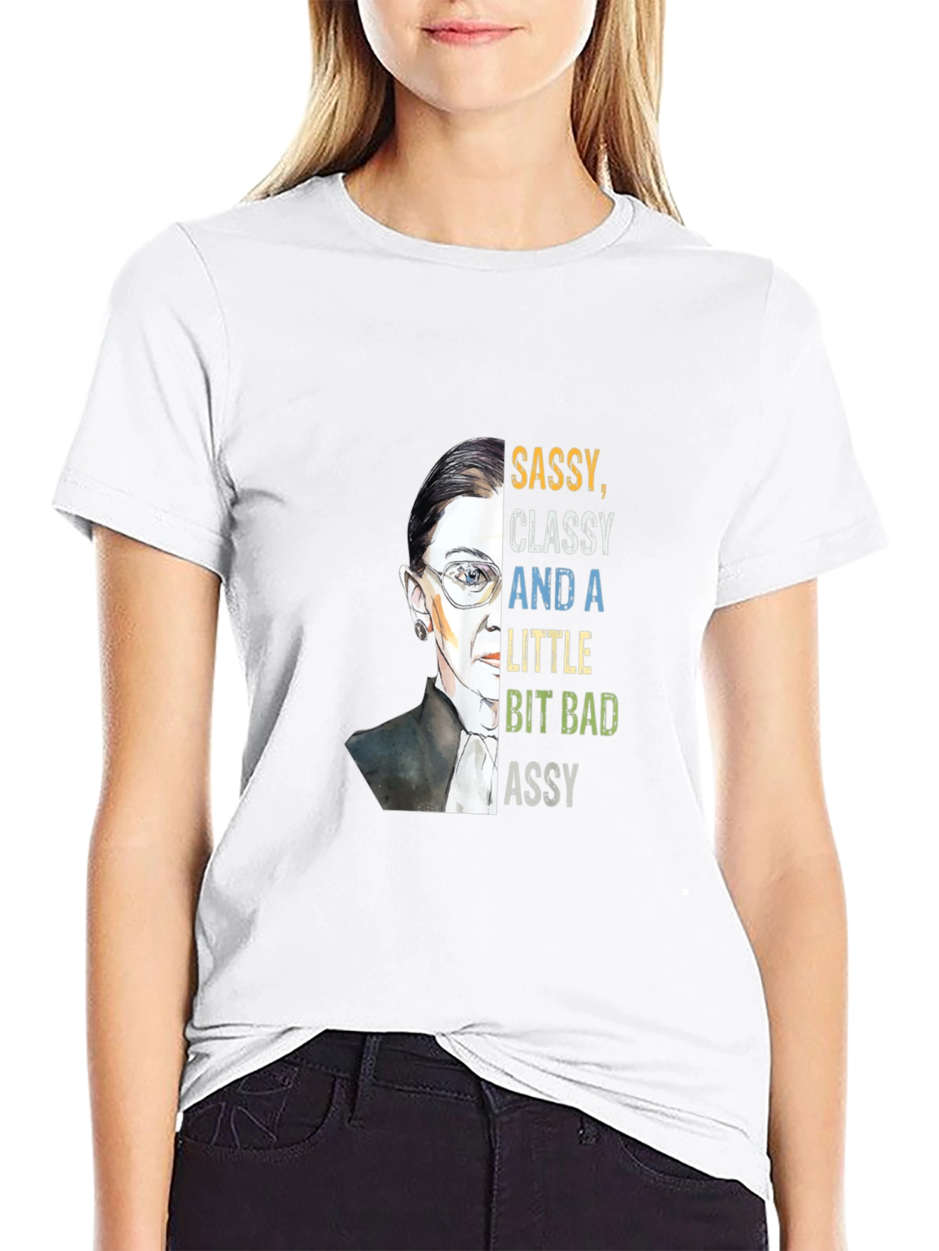 Sassy Classy RBG Graphic T-Shirt