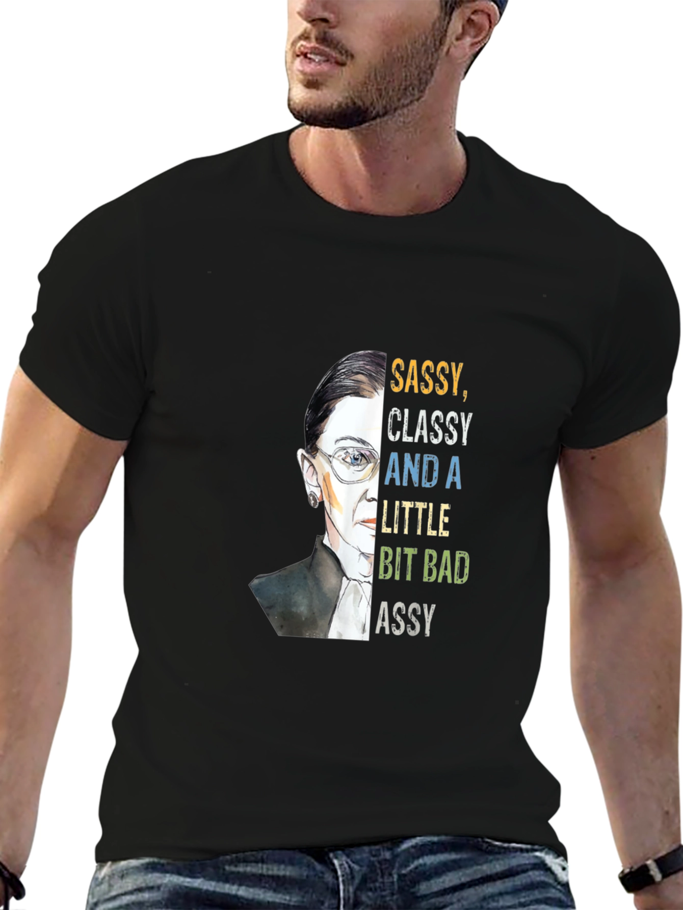 Sassy Classy RBG Graphic T-Shirt