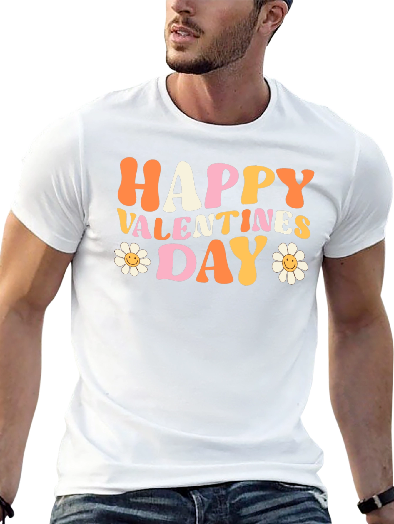 Happy Valentines Day Graphic T-Shirt