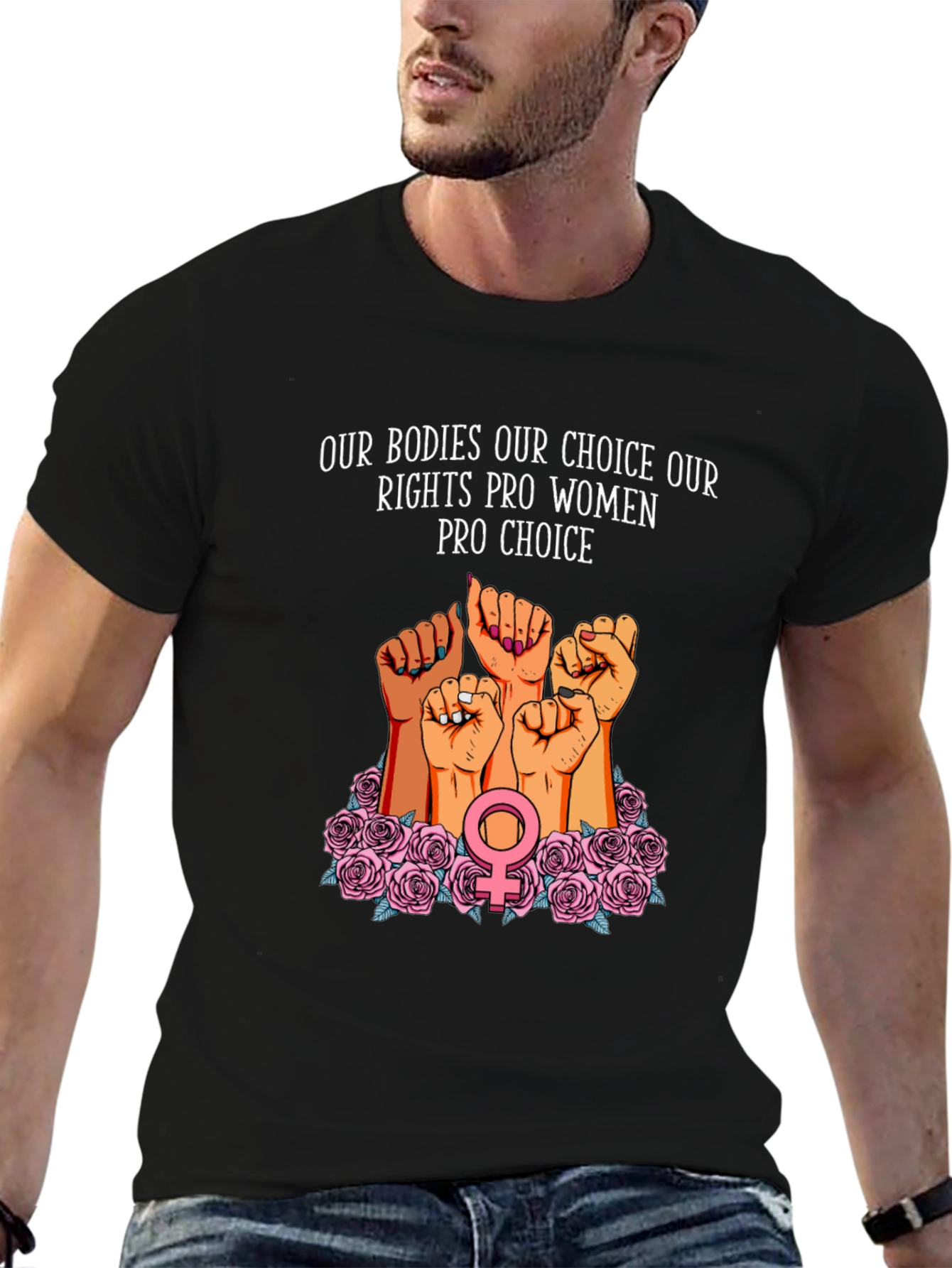 Pro-Choice Womens Rights Graphic T-Shirt