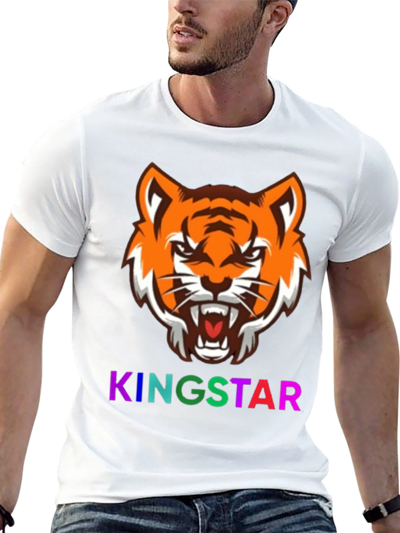 Kingstar Tiger Graphic Tee - Bold & Stylish