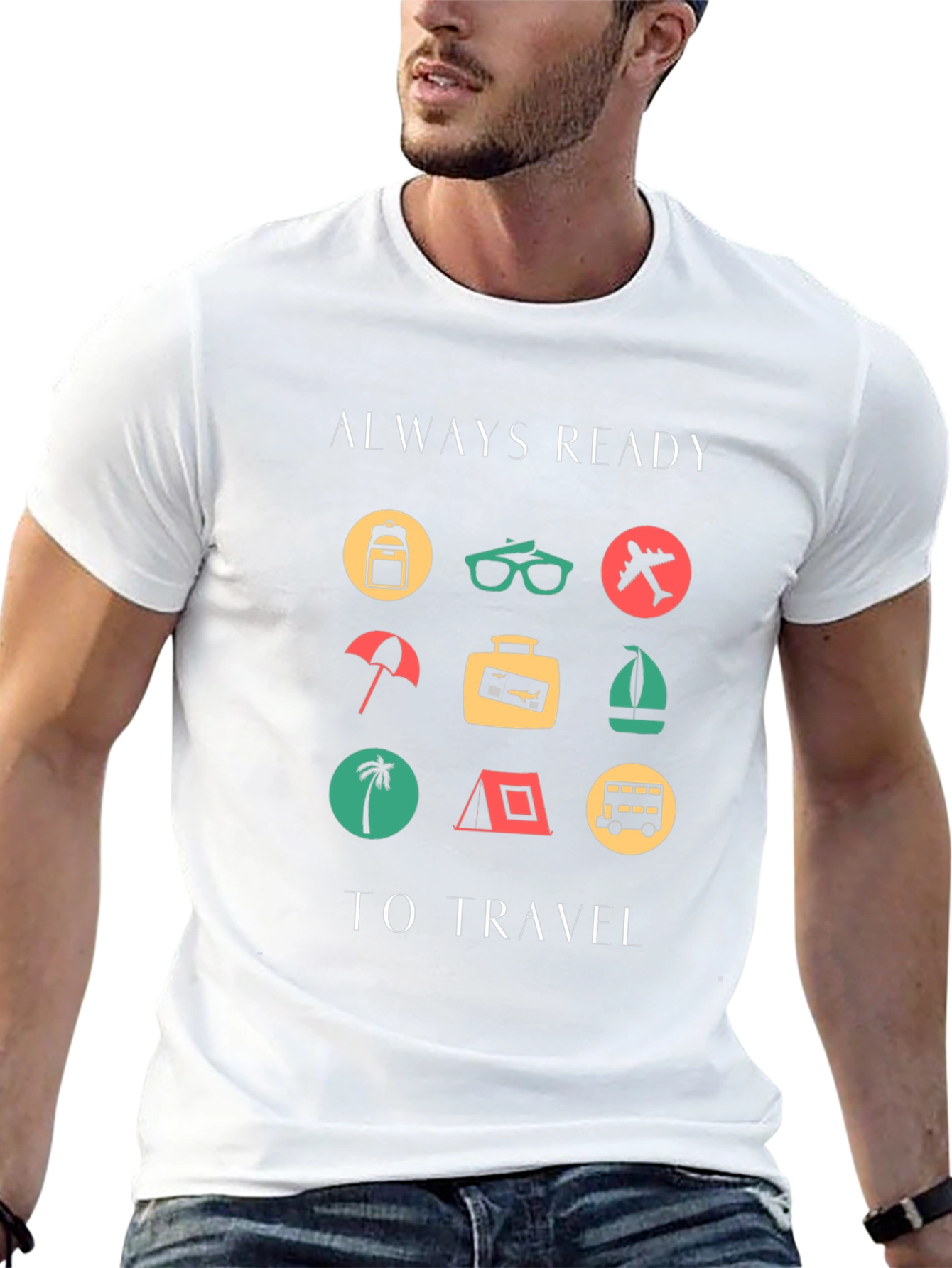 Always Ready to Travel Graphic T-Shirt