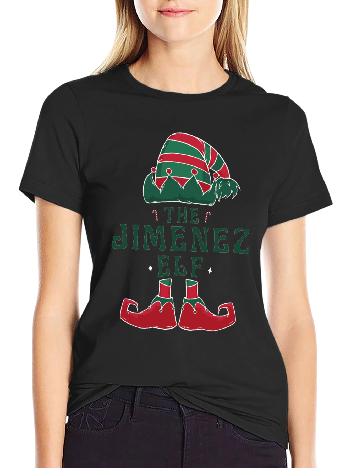 Jimenez Elf Christmas T-Shirt