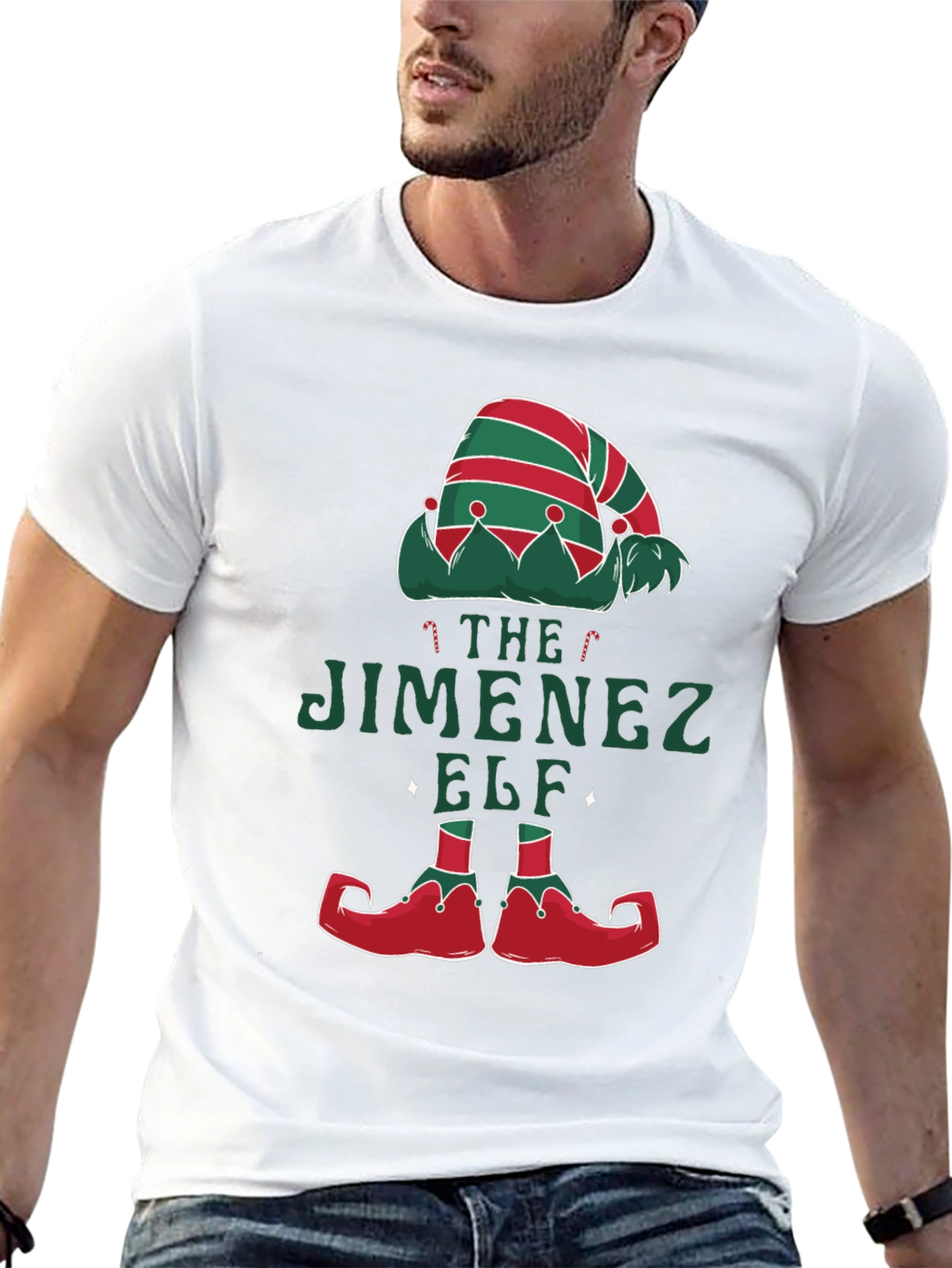 Jimenez Elf Christmas T-Shirt
