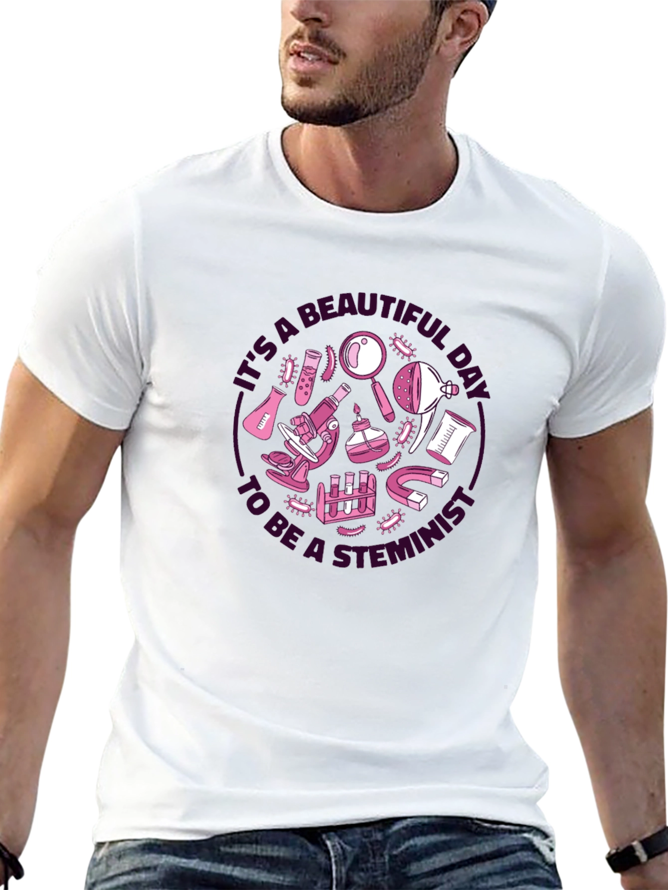 STEMinist T-Shirt: Science Pride Tee