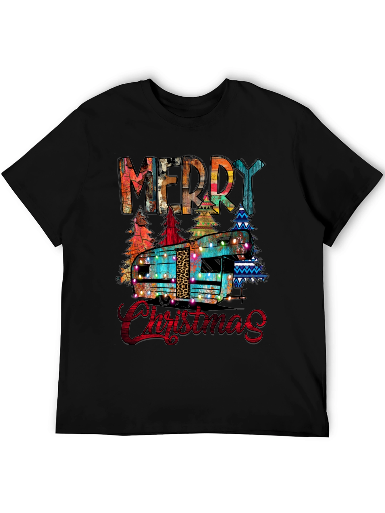 Merry Christmas RV Camper Holiday T-Shirt