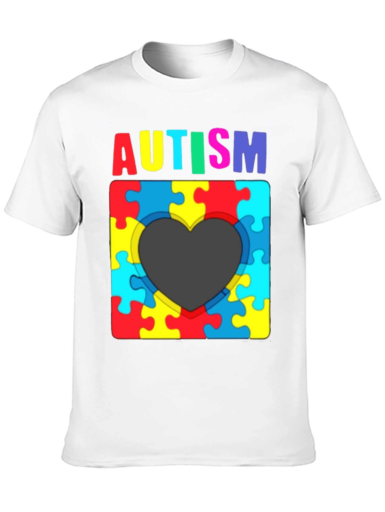 Autism Awareness Puzzle Heart T-Shirt