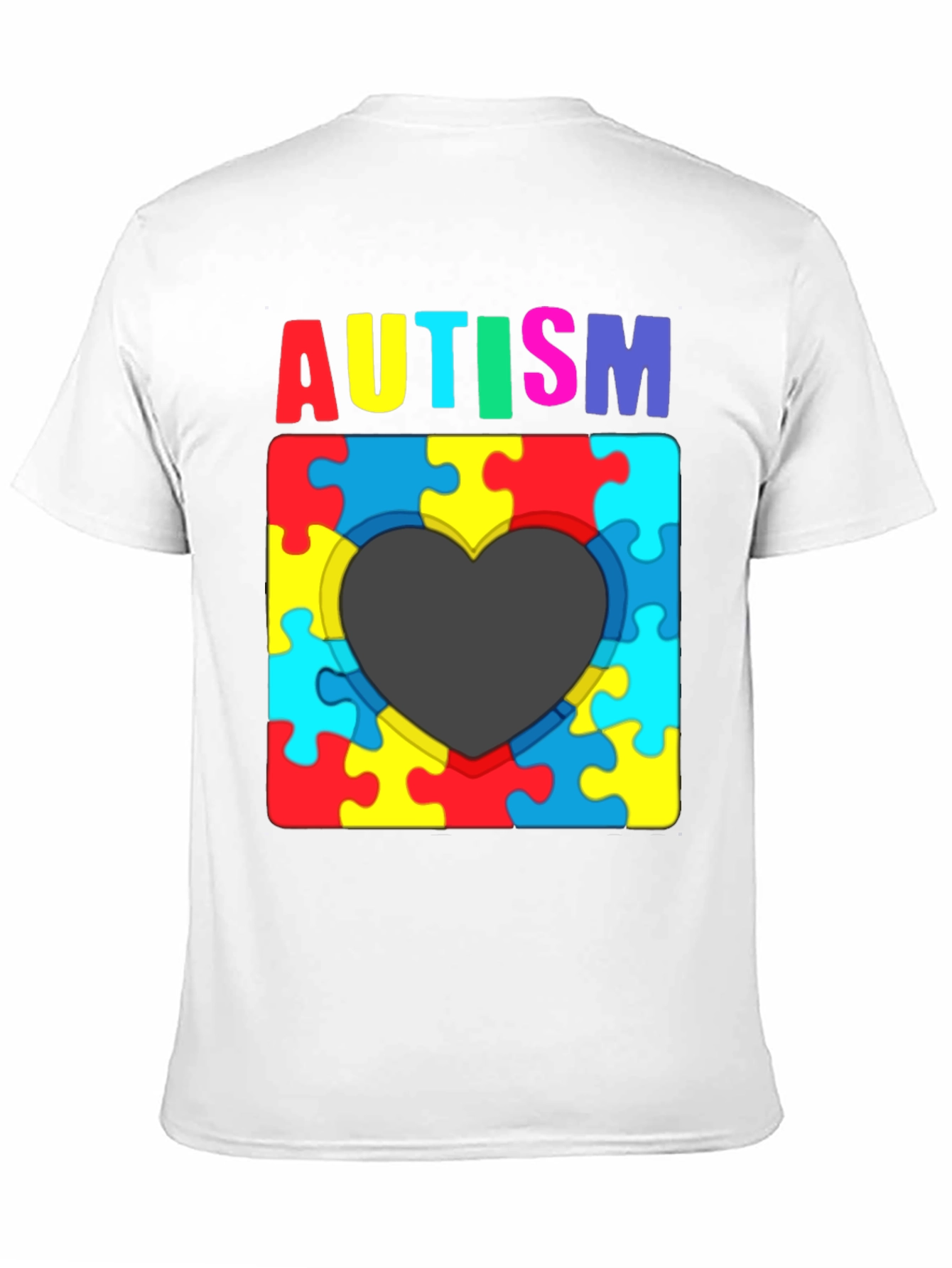 Autism Awareness Puzzle Heart T-Shirt
