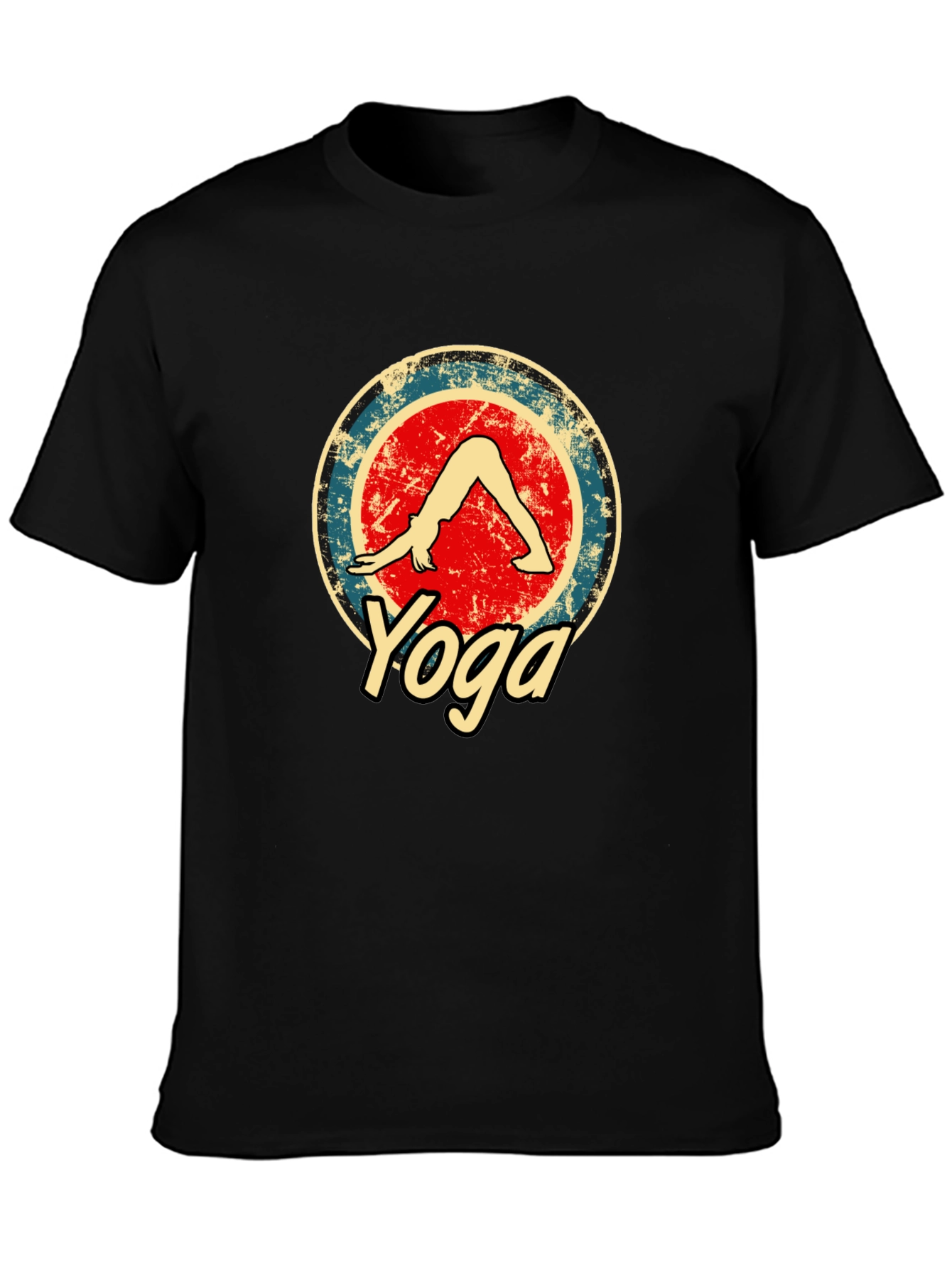 Yoga Pose Graphic T-Shirt