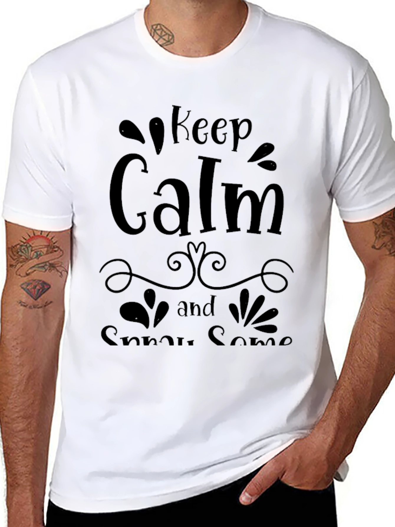 Keep Calm and Summon Some T-Shirt Black