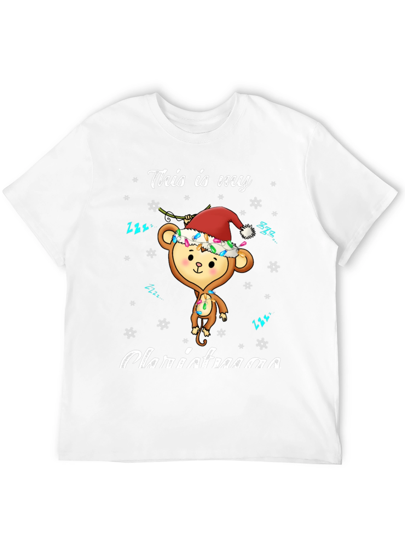 Christmas Monkey Graphic Tee