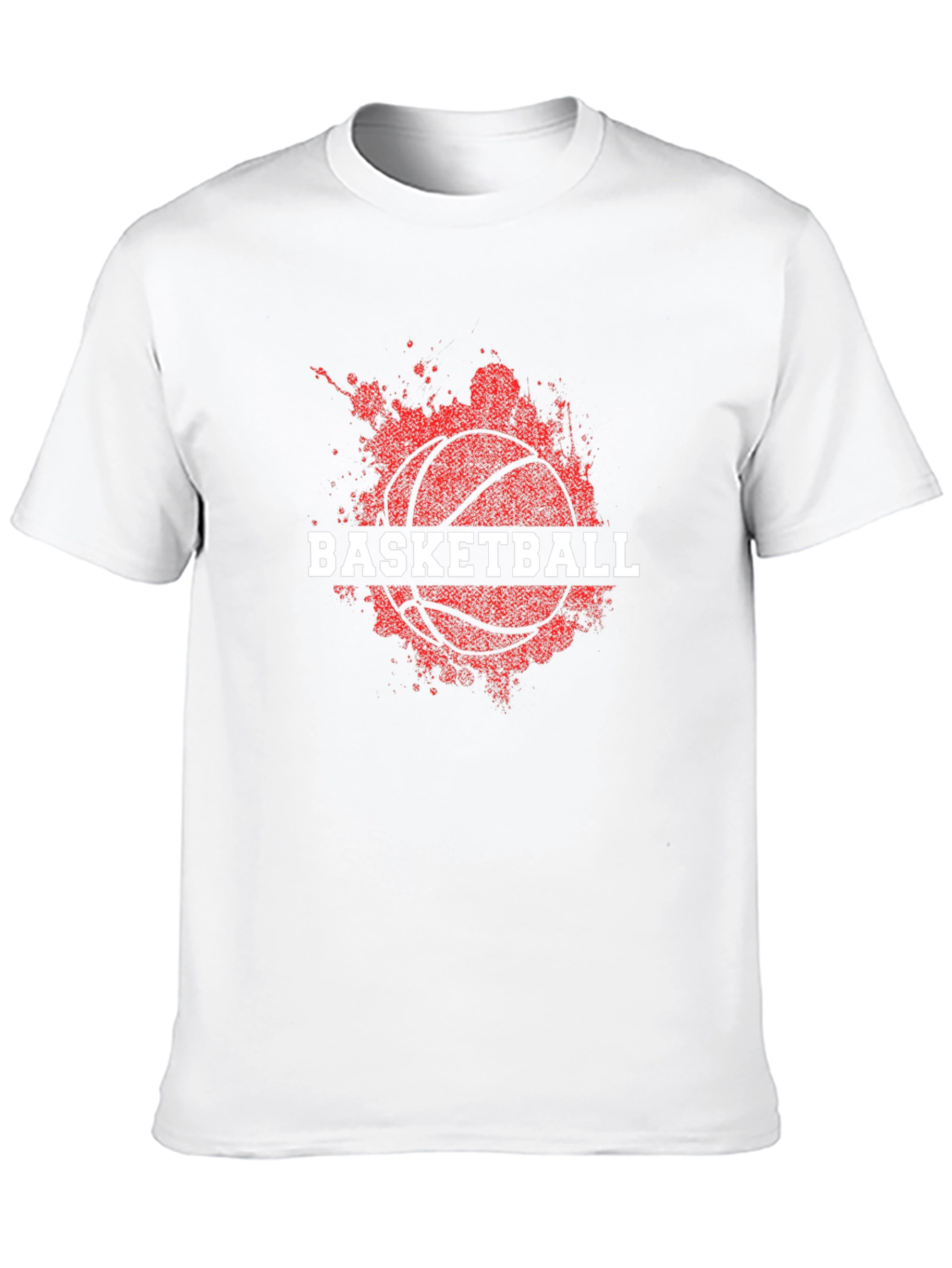 Basketball Graphic Tee - Sporty Black T-Shirt