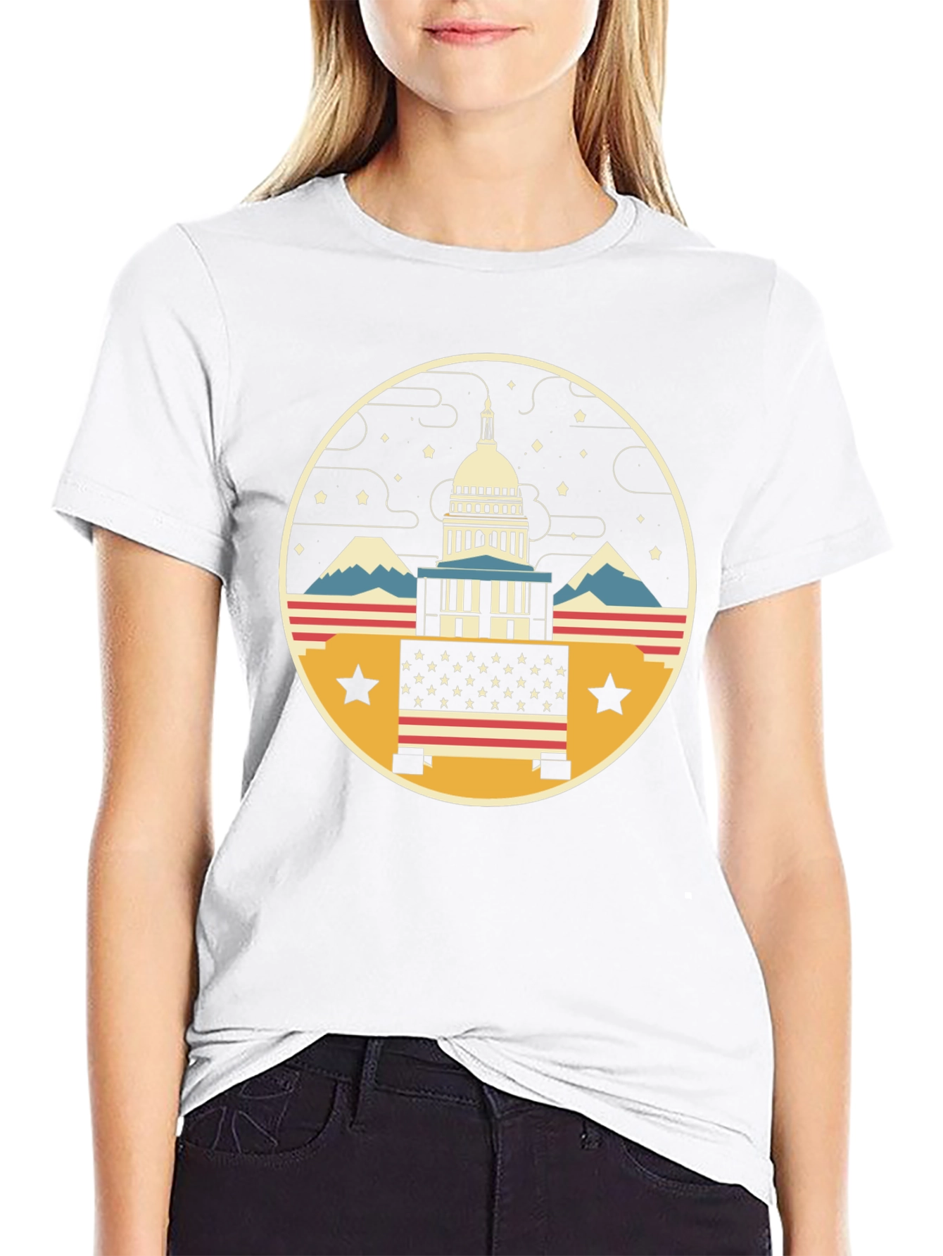 Patriotic Capitol T-Shirt