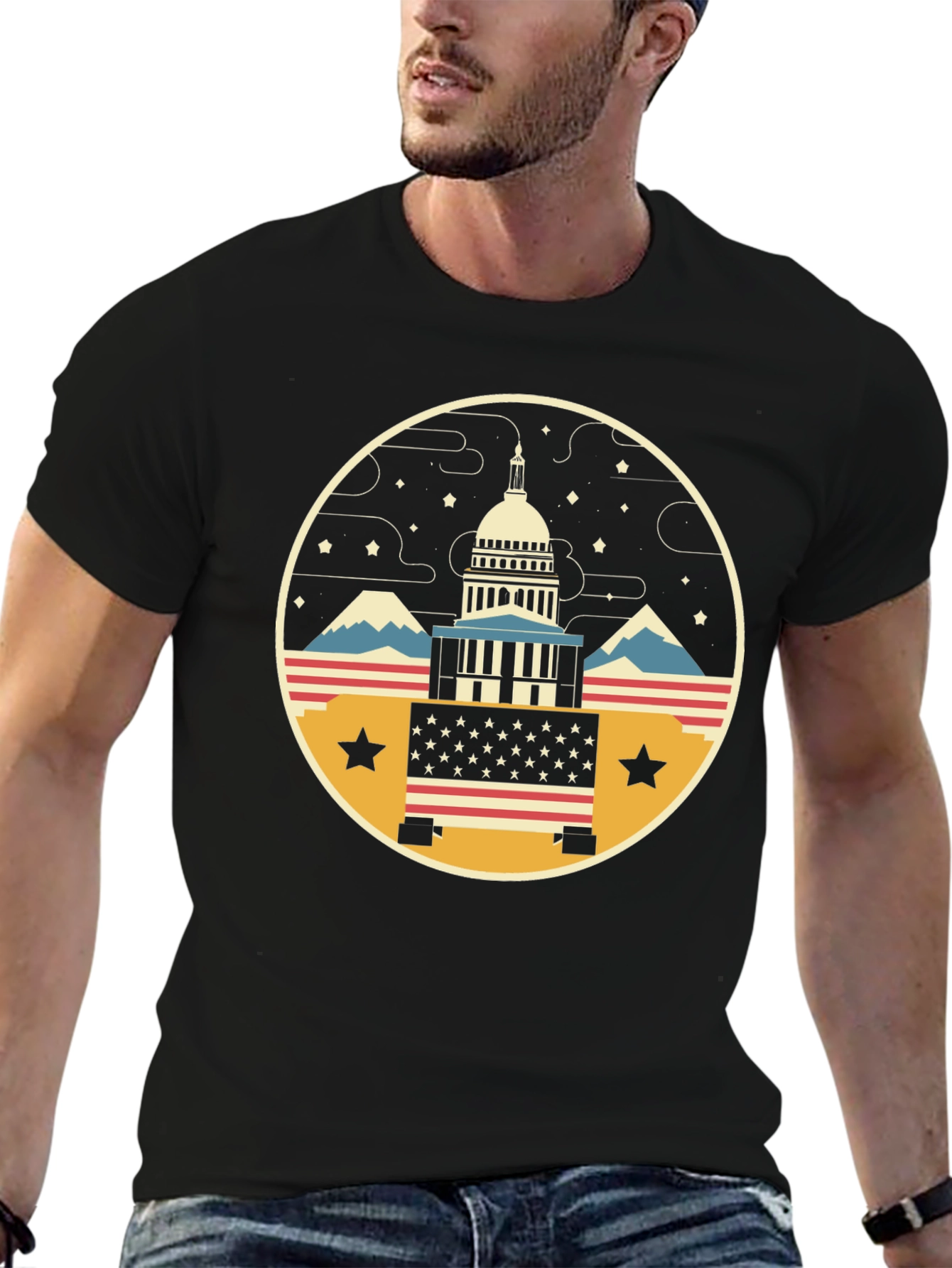 Patriotic Capitol T-Shirt
