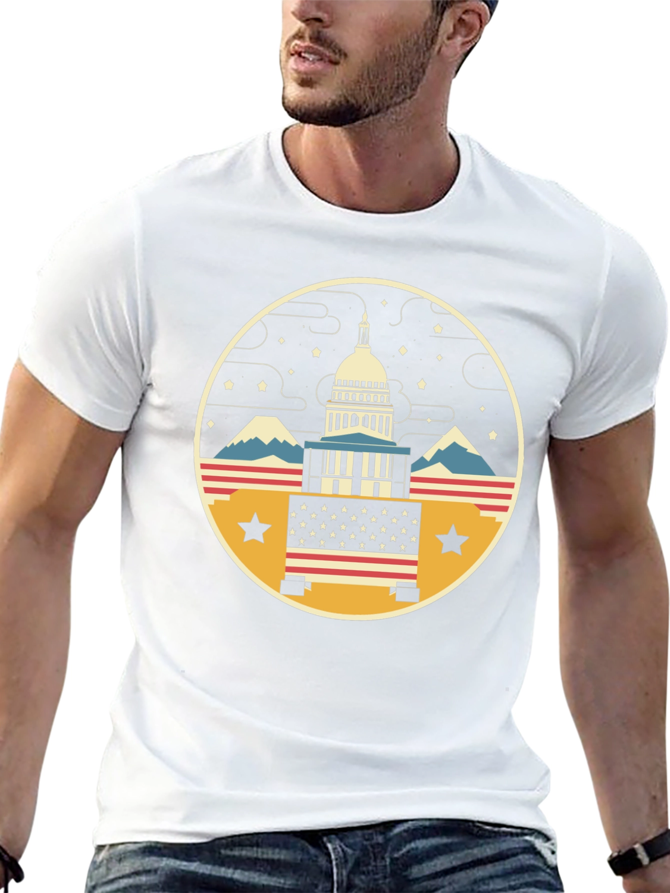 Patriotic Capitol T-Shirt