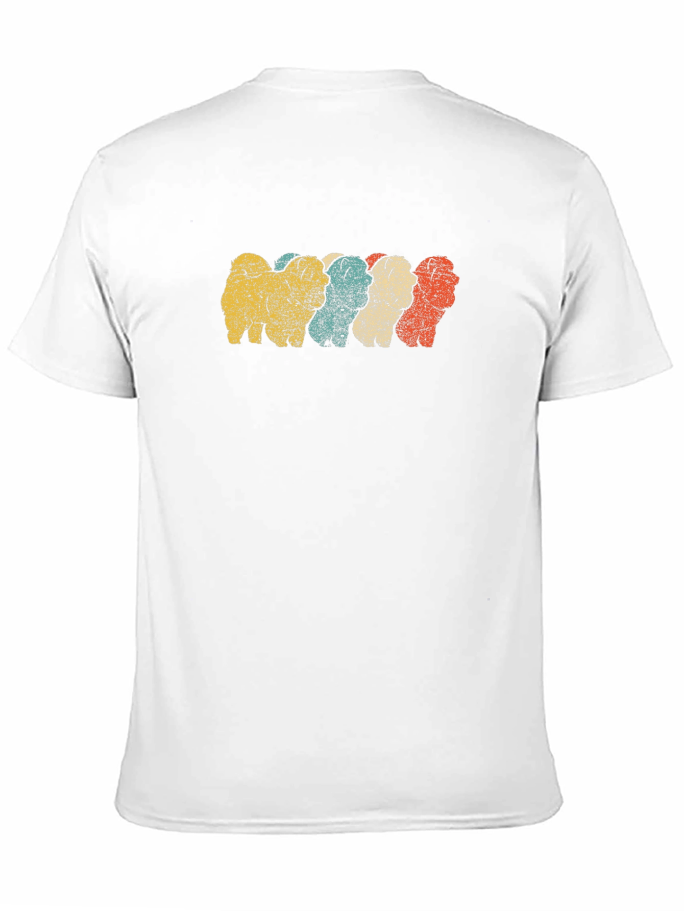 Retro Chow Chow Dog T-Shirt