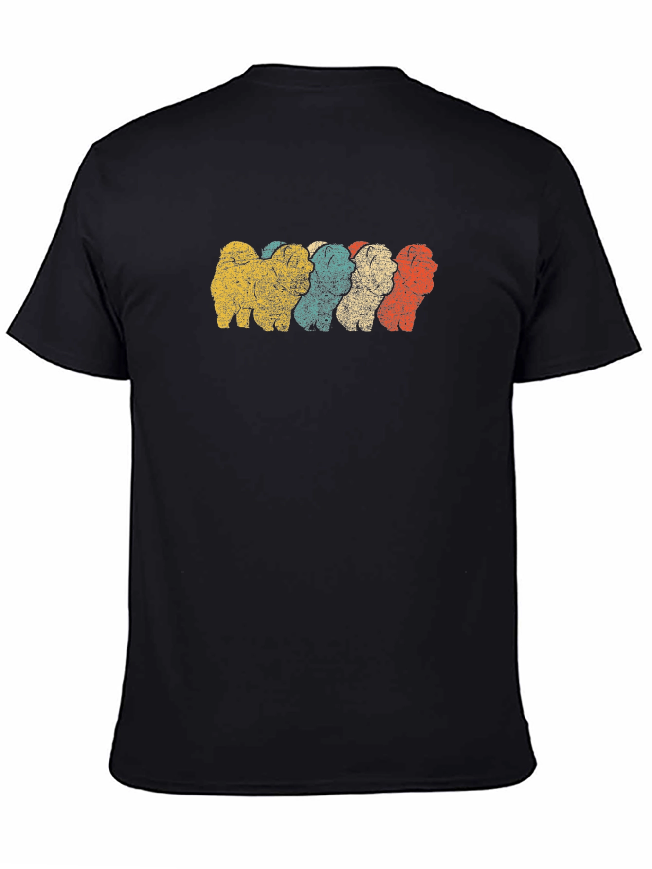Retro Chow Chow Dog T-Shirt