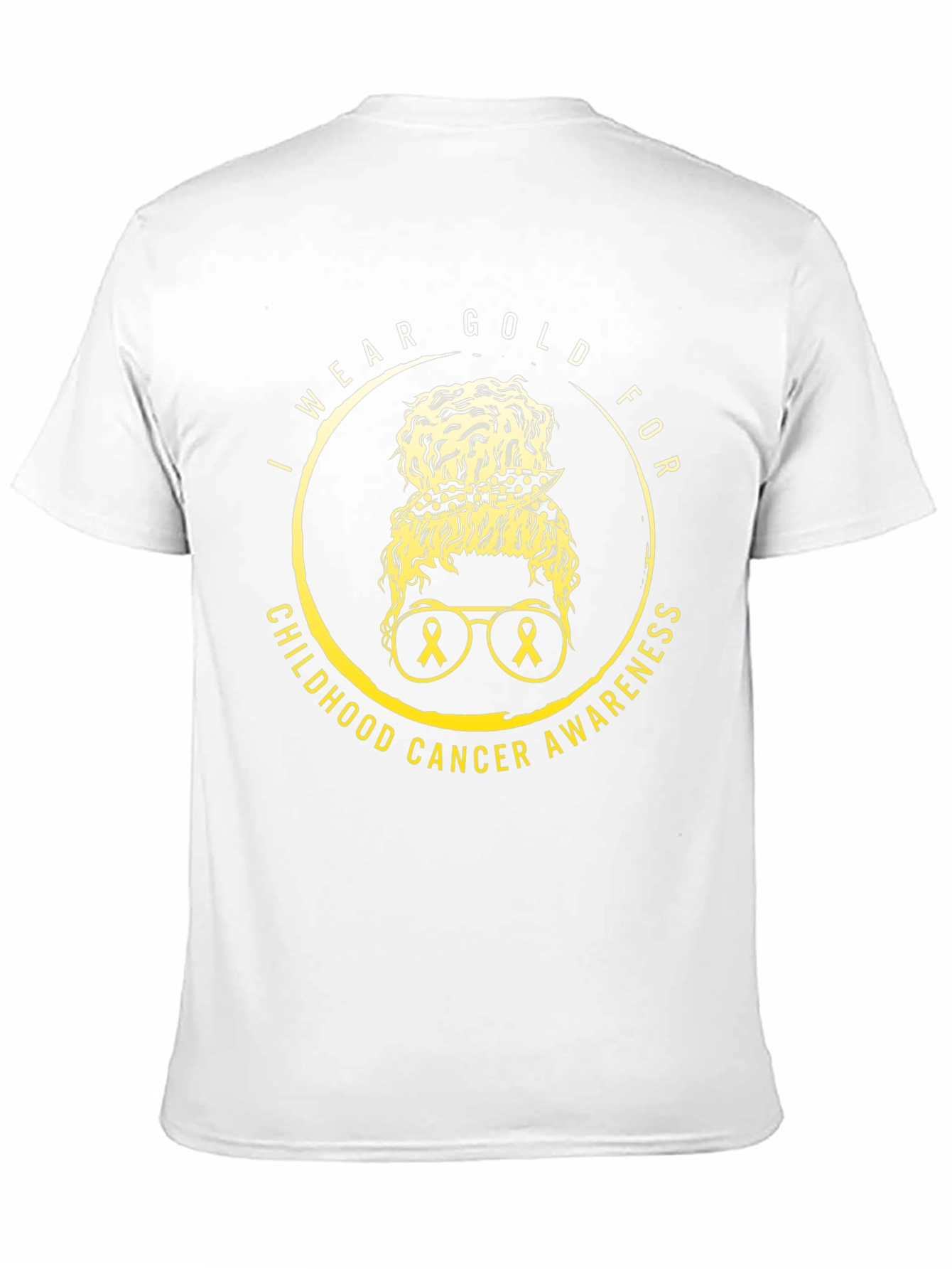 I Wear Gold For Childhood Cancer Awareness T-Shirt