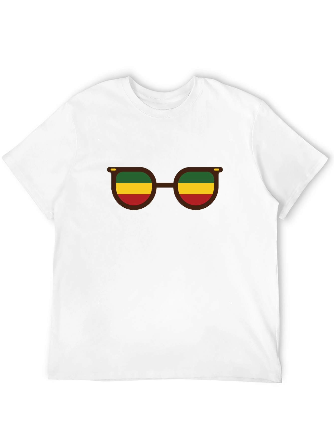 Rasta Glasses T-Shirt - Reggae Style