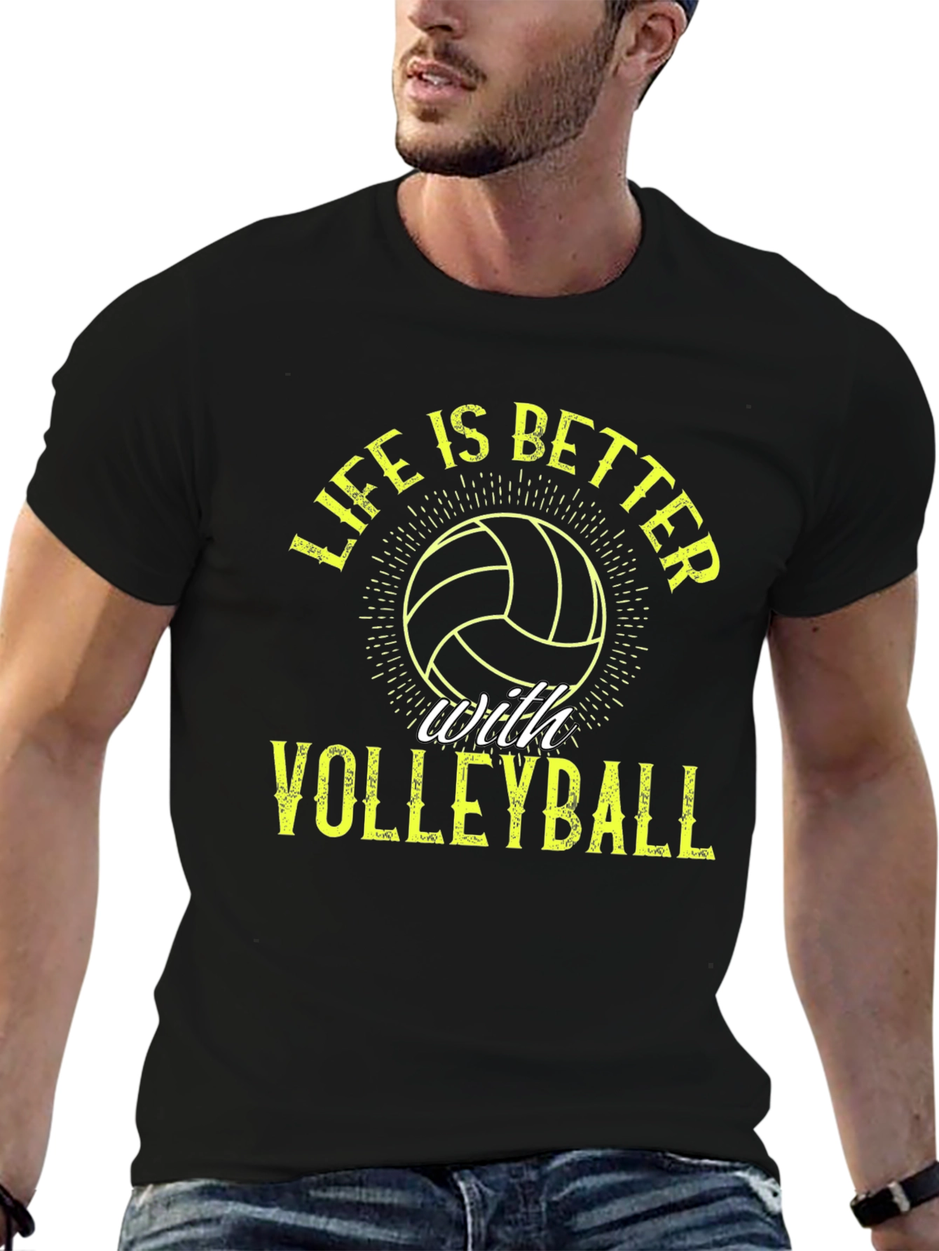 Volleyball Life T-Shirt: Better With Volleyball